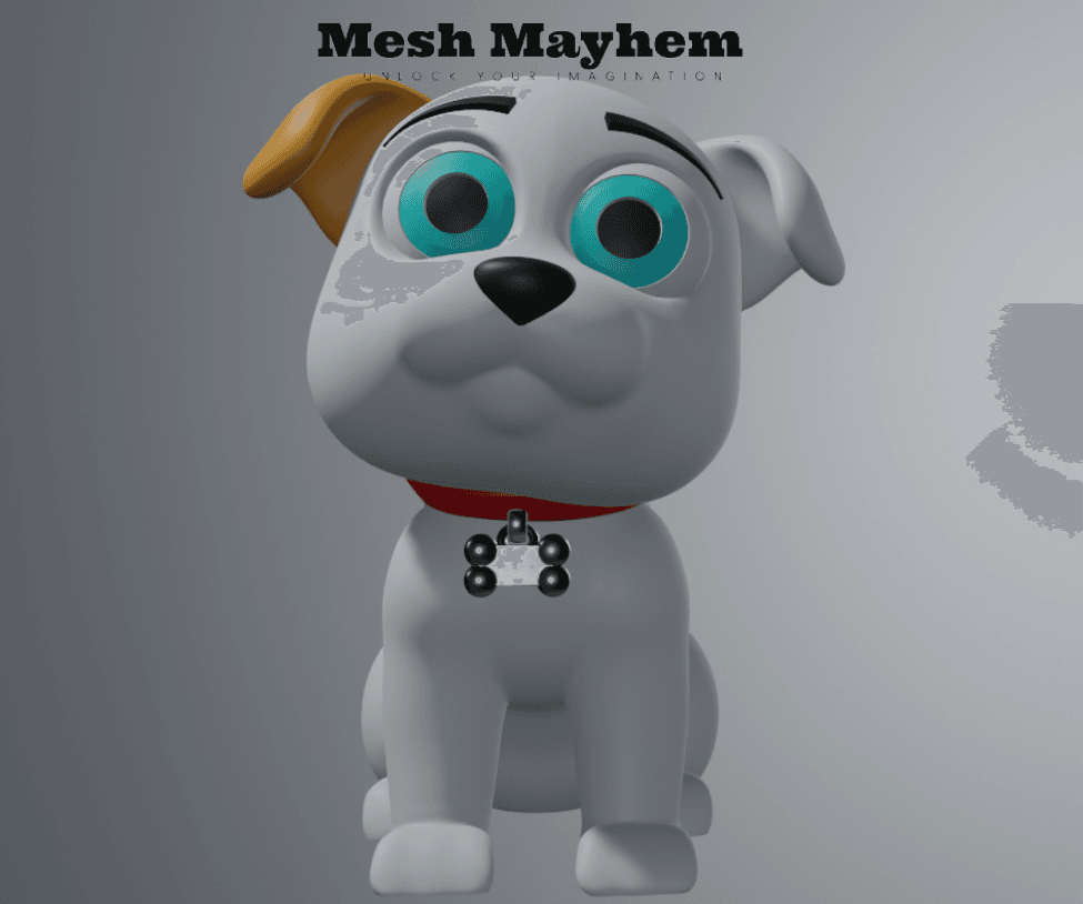 Mesh Mayhem Puppy 3d model