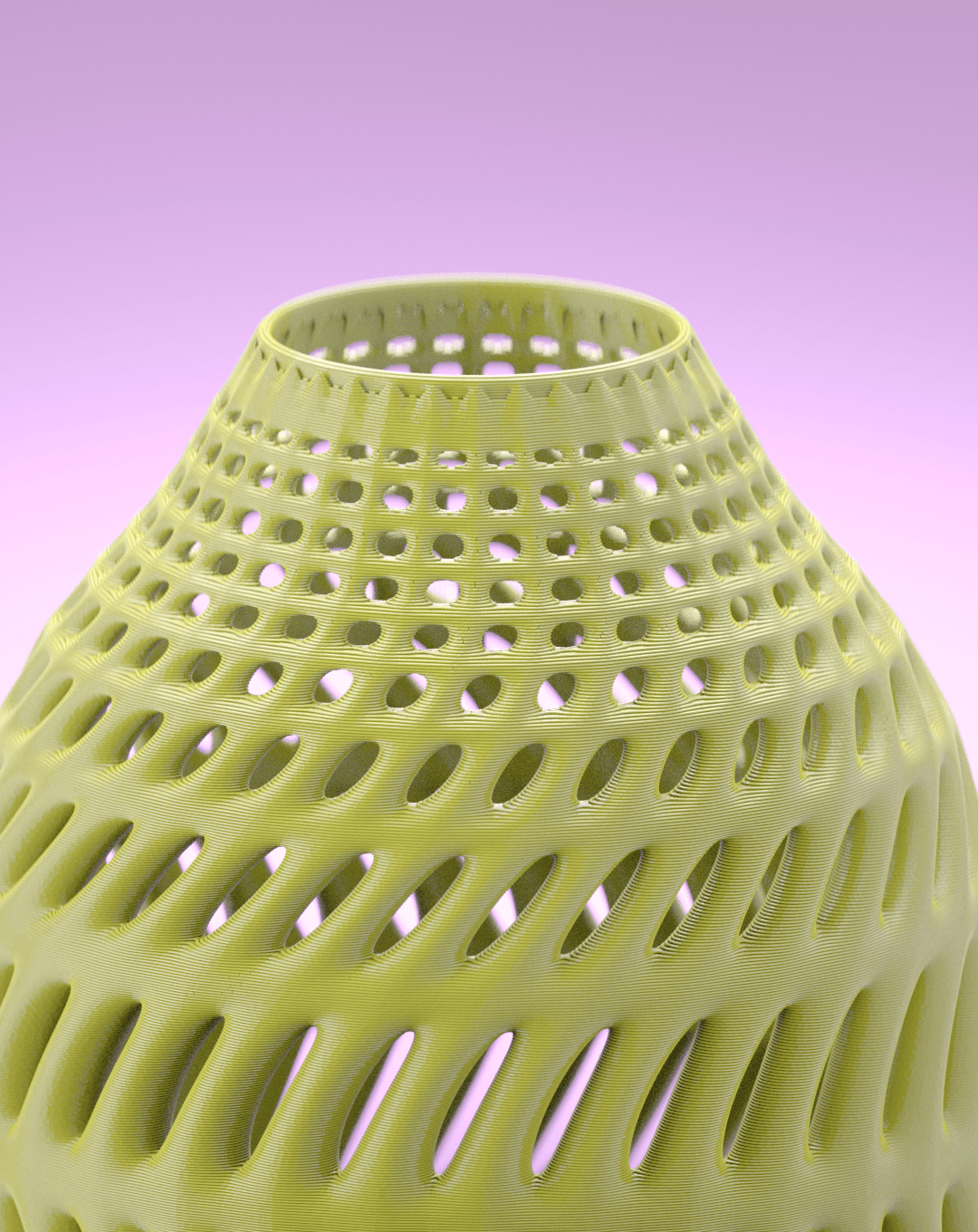 C4 Vase #1 3d model