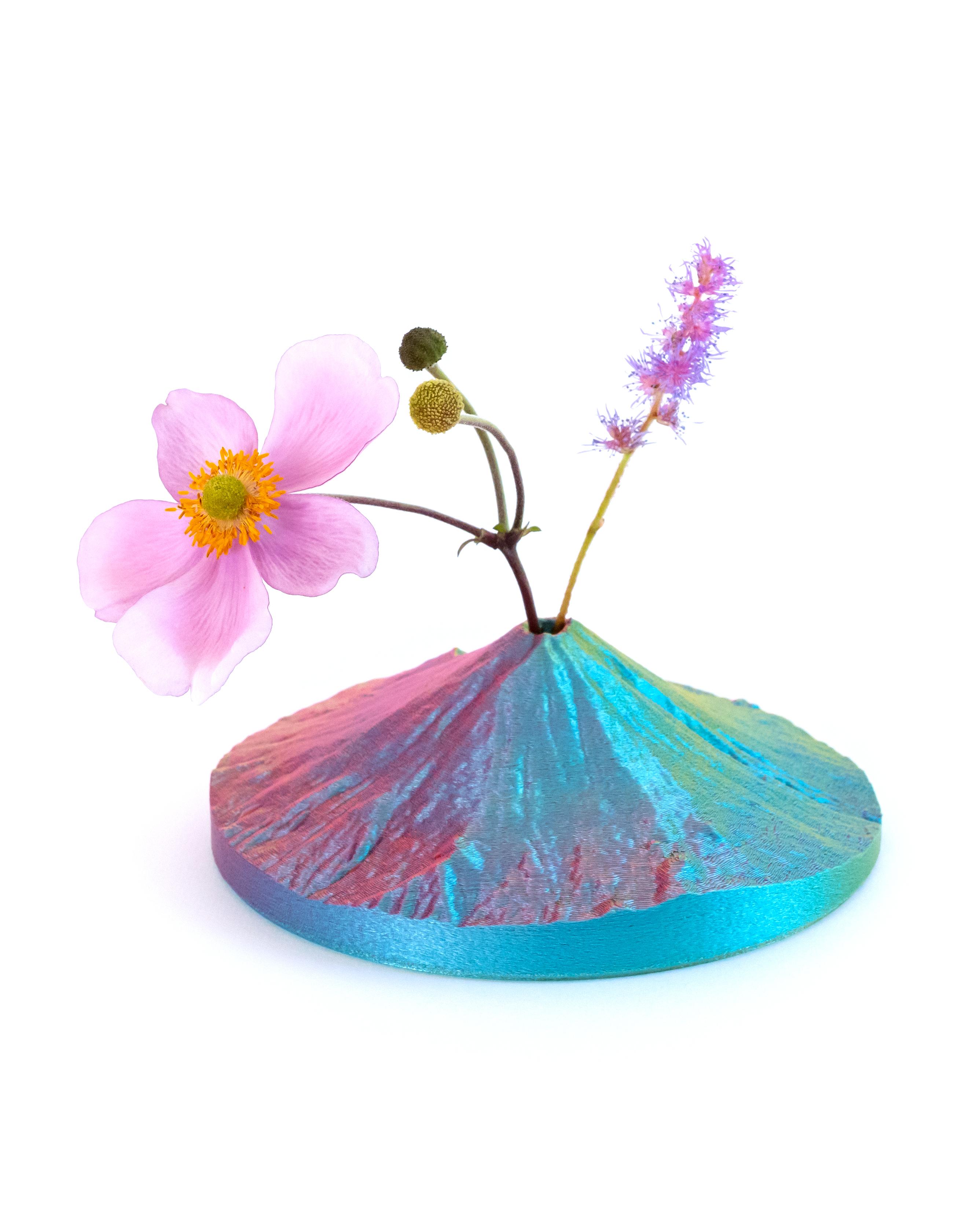 Mt. Fuji // Round Totem + Vase 3d model