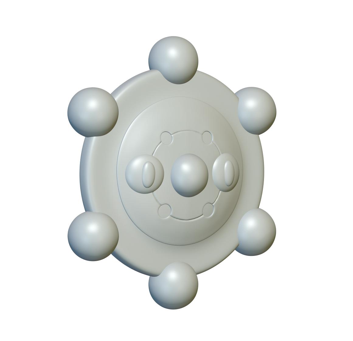 Pokemon Bronzor #436 - Optimized for 3D Printing 3d model