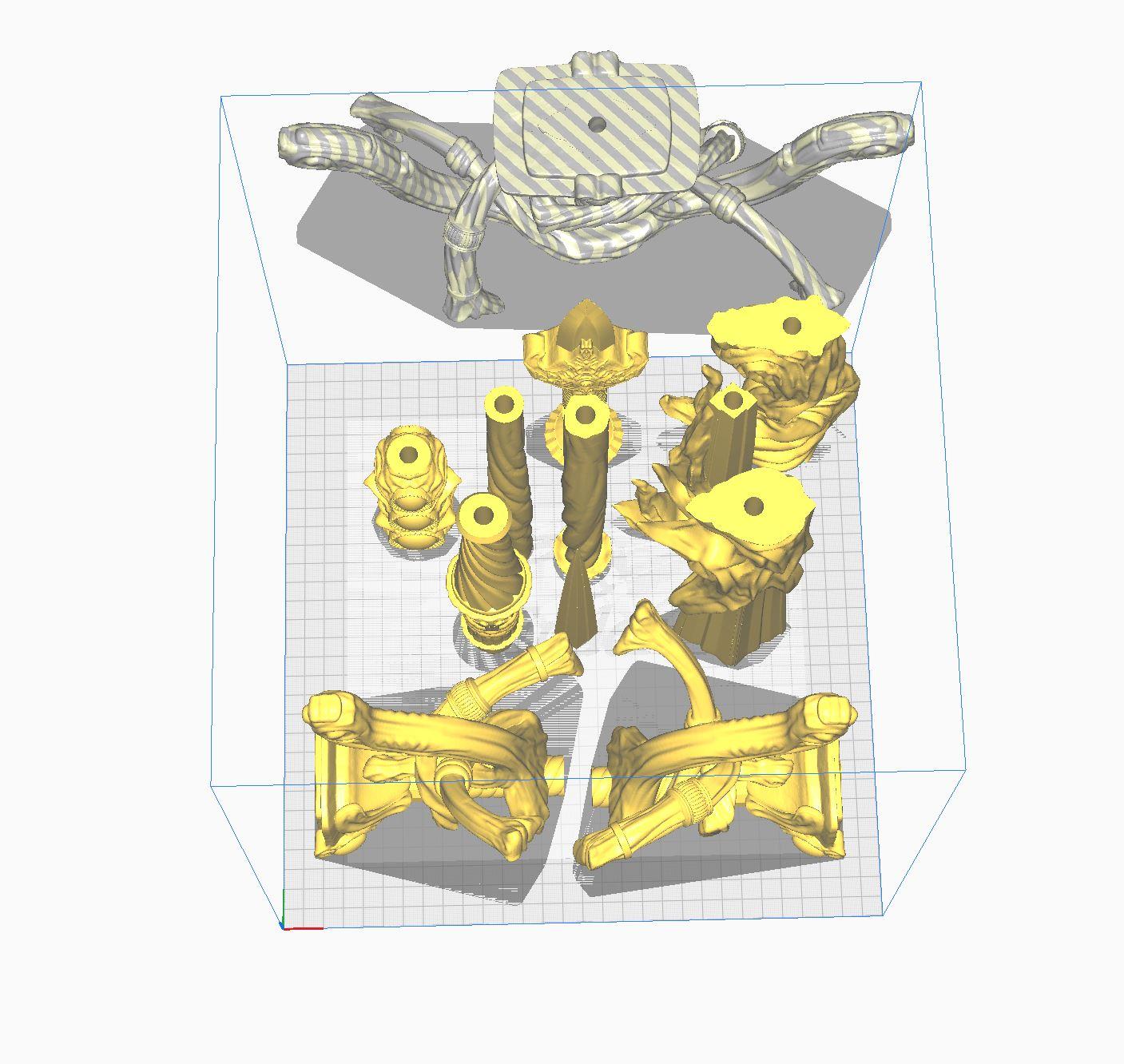 Spear of the Impaler from Messmer Elden Ring Shadow of the Erdtree 3d model