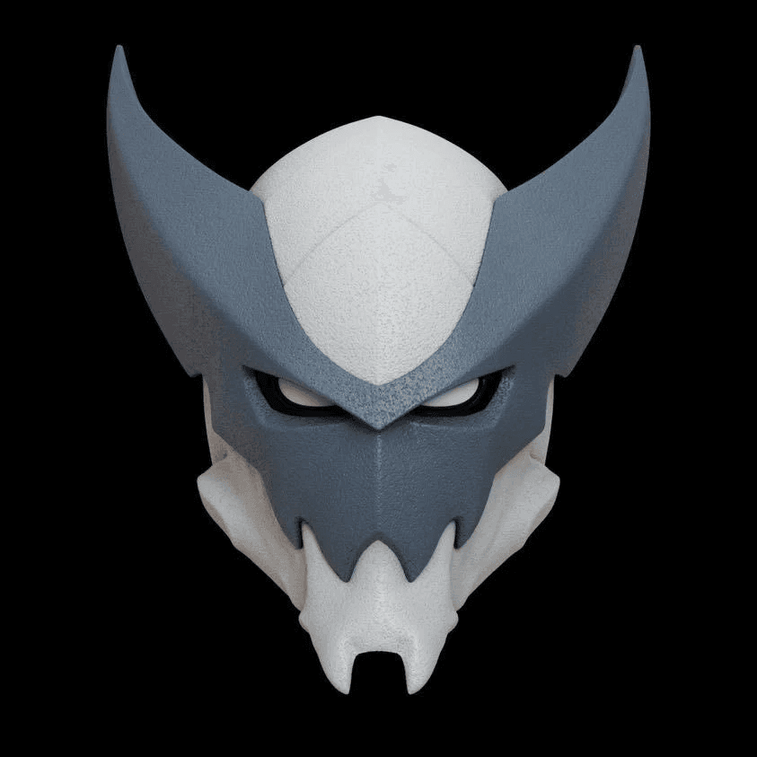 Poison Wolverine Helmet 3D Print File STL 3d model