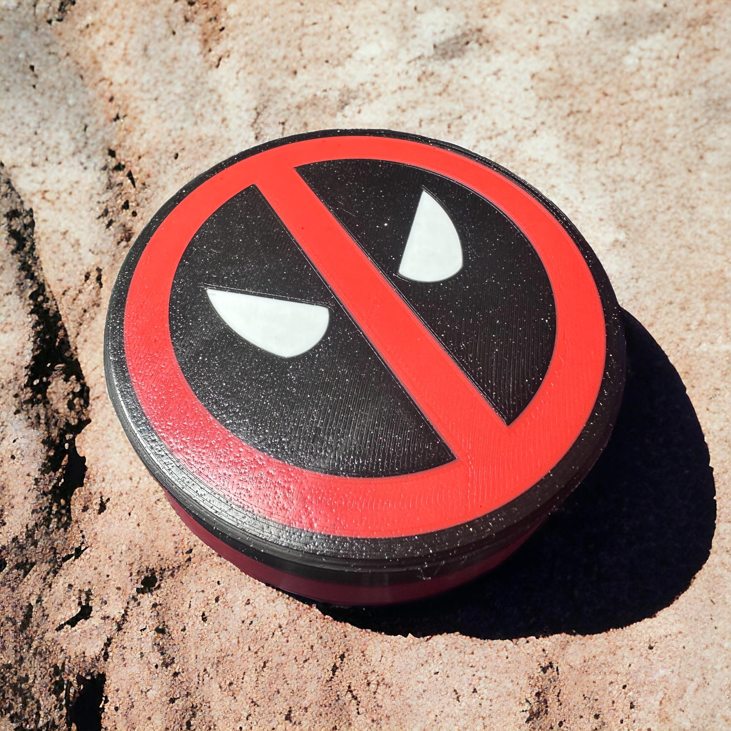 Portable Sandbox with Locking lid - Batman, Deadpool, series 3d model