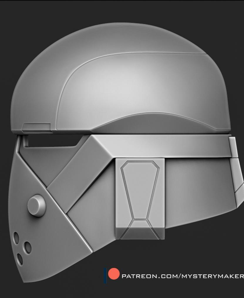 Wrecker helmet from Bad Batch 3d model