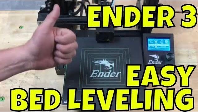 Ver4.0 Filament Friday Manual Bed Level for Ender Size Printers by CHEP 3d model