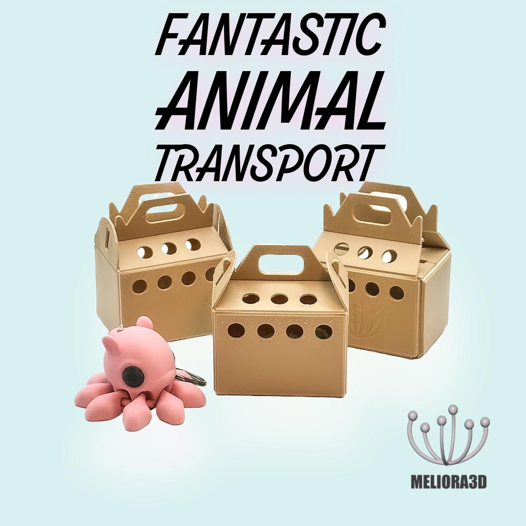 M3D - Fantastic Animal Transport Container (Personal Use) 3d model