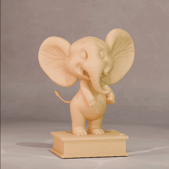 Elephant - (Updated) 3d model