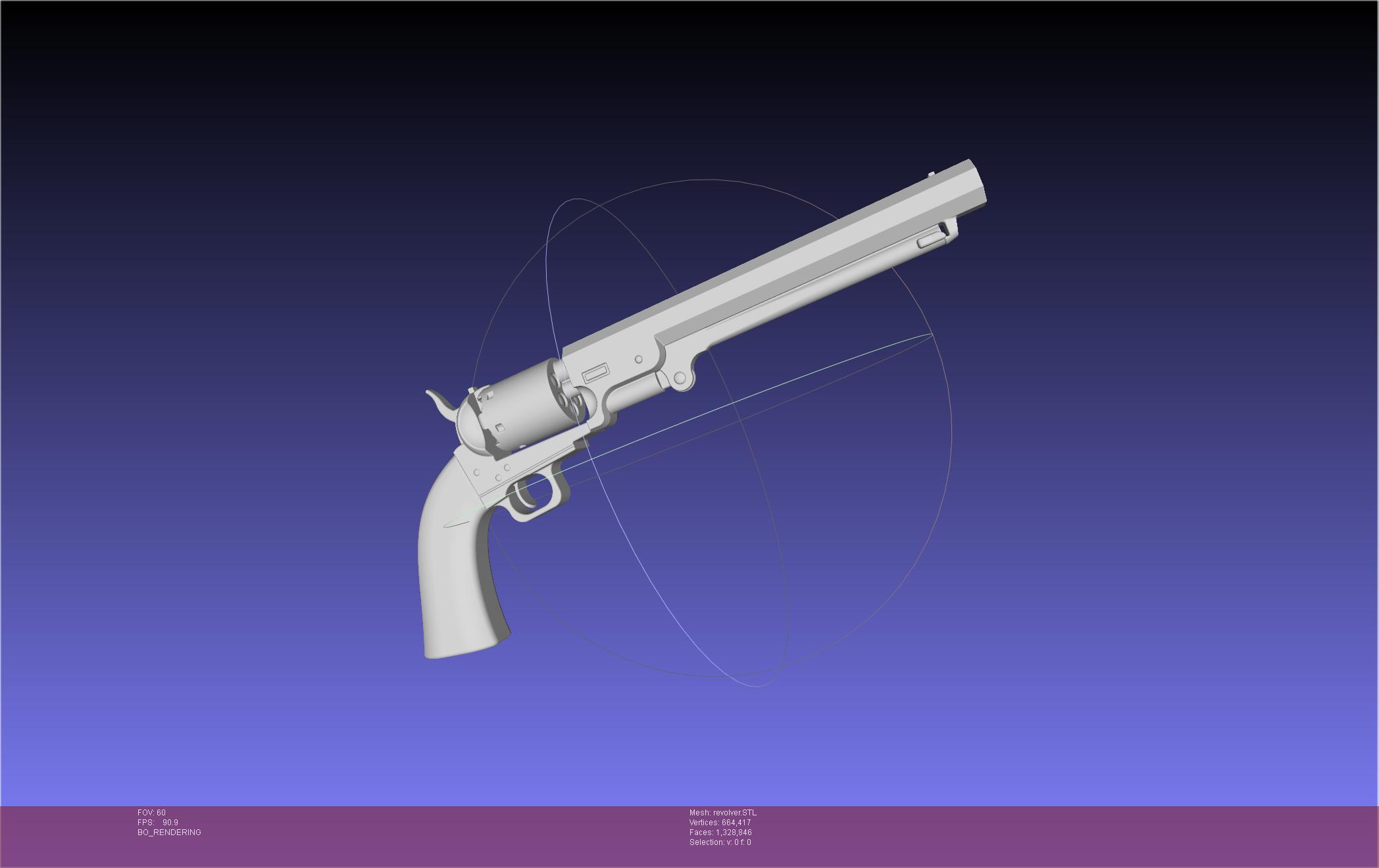 Murder Drones Tessa Revolver 3d model