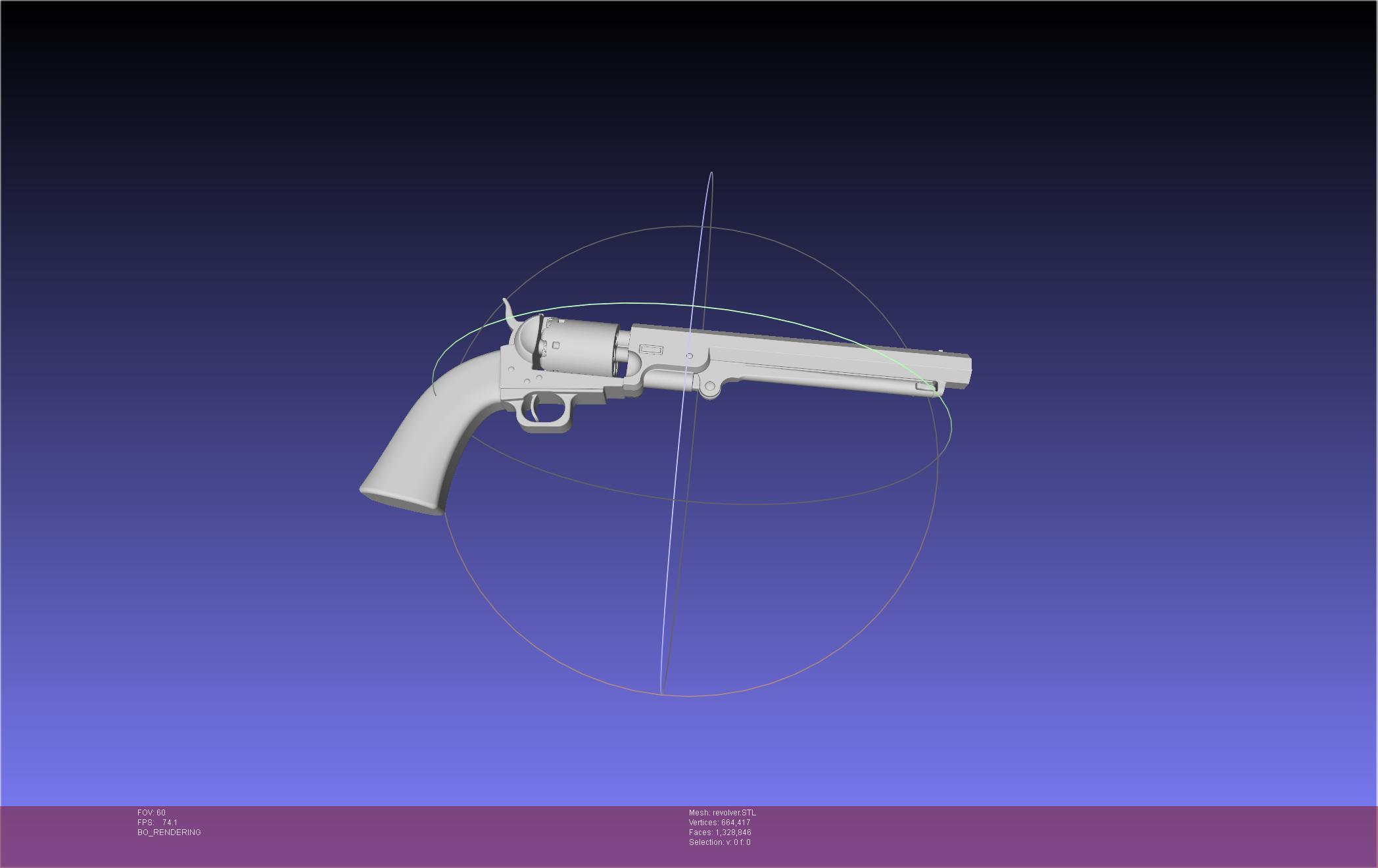 Murder Drones Tessa Revolver 3d model