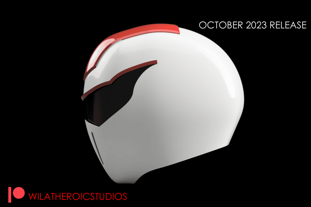 Casey Jones Ranger X Helmet  3d model