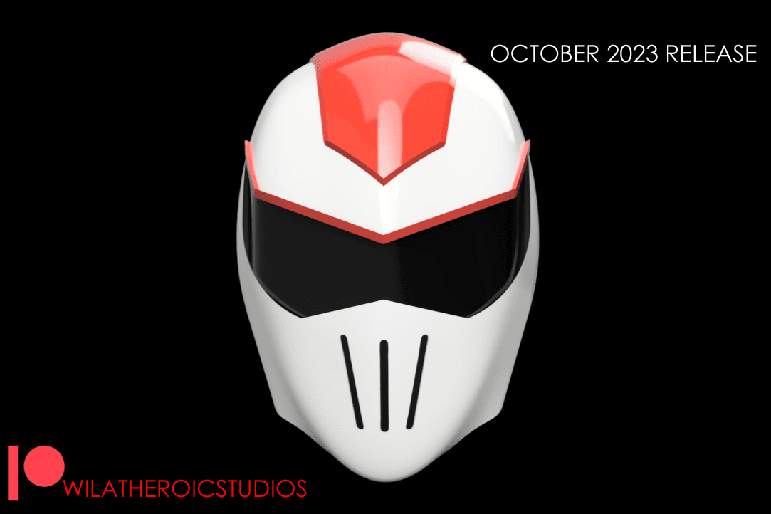 Casey Jones Ranger X Helmet  3d model