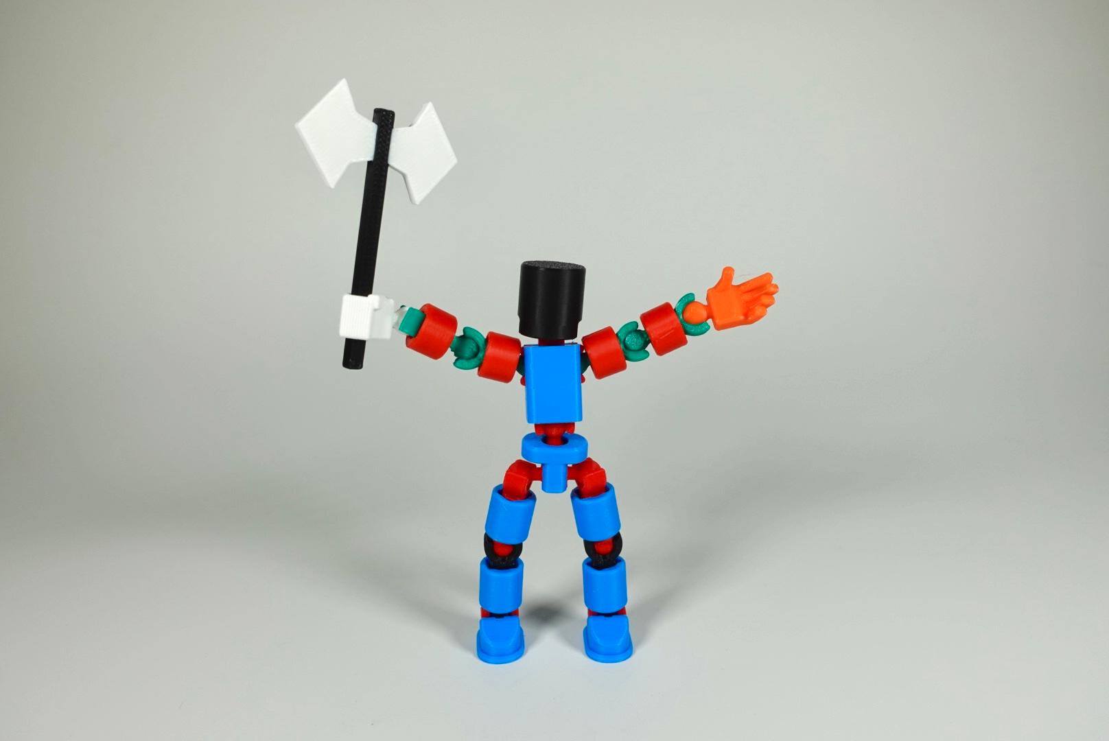 MM3D Action Figure (Accessory Pack 1) 3d model