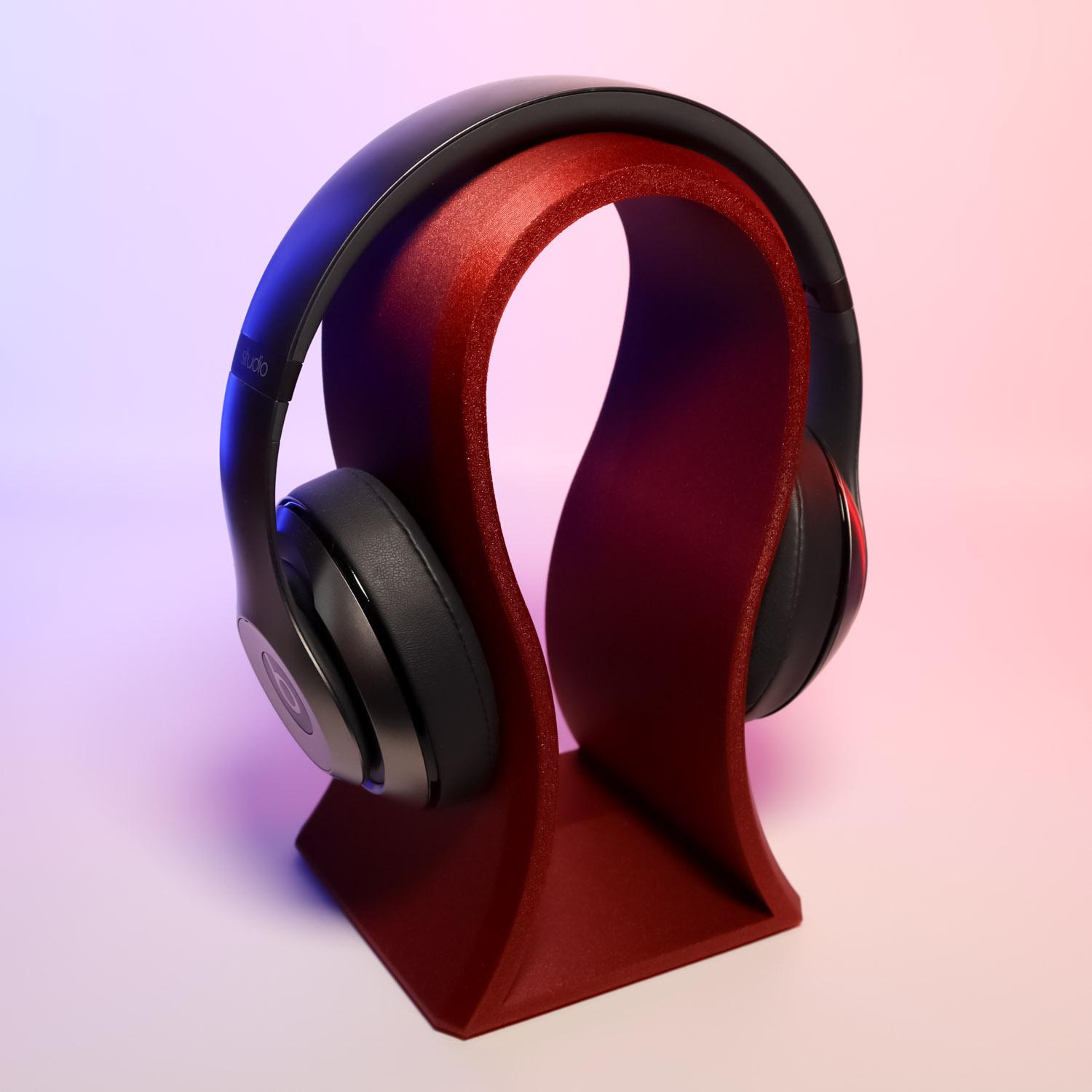 Sculptural Headphone Stand 3d model