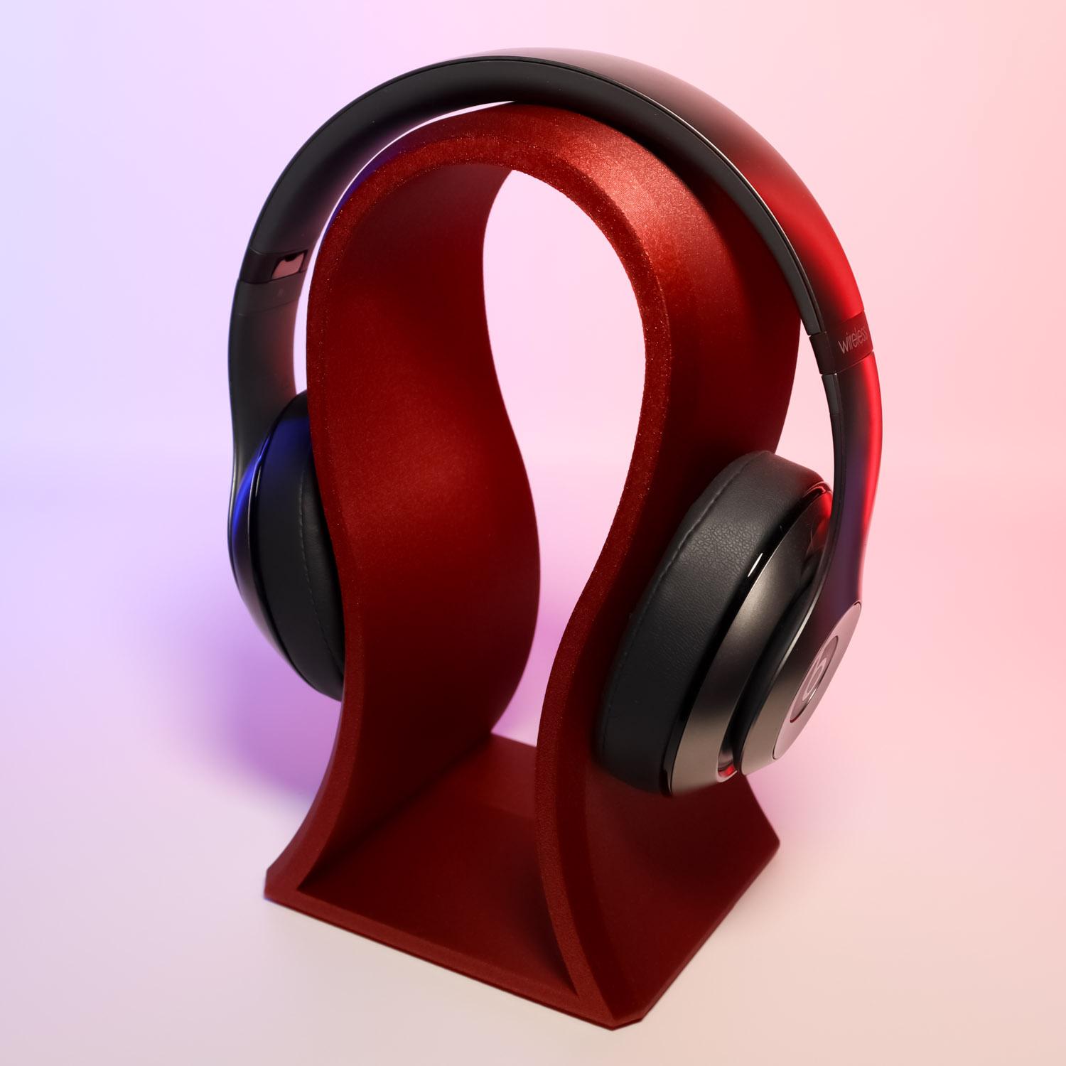 Sculptural Headphone Stand 3d model