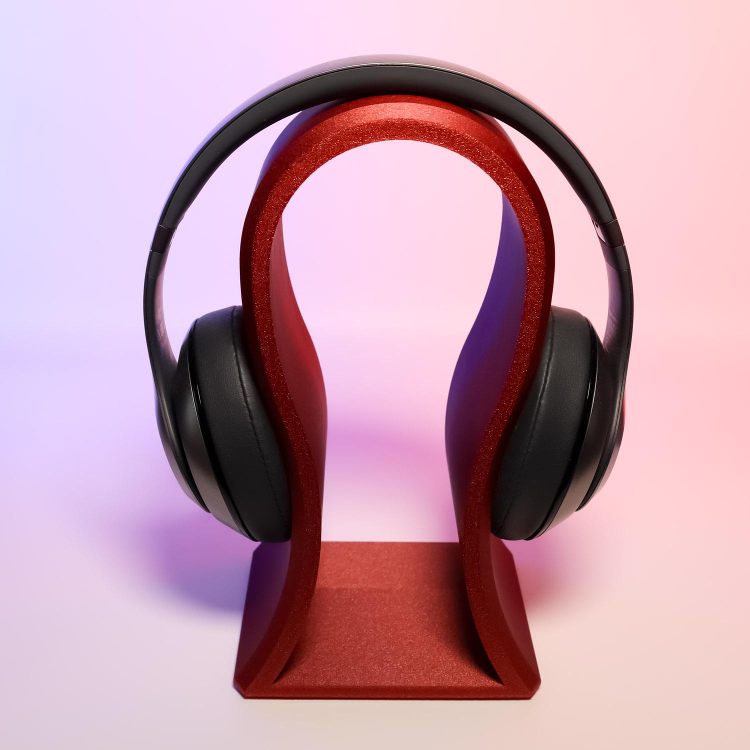 Sculptural Headphone Stand 3d model