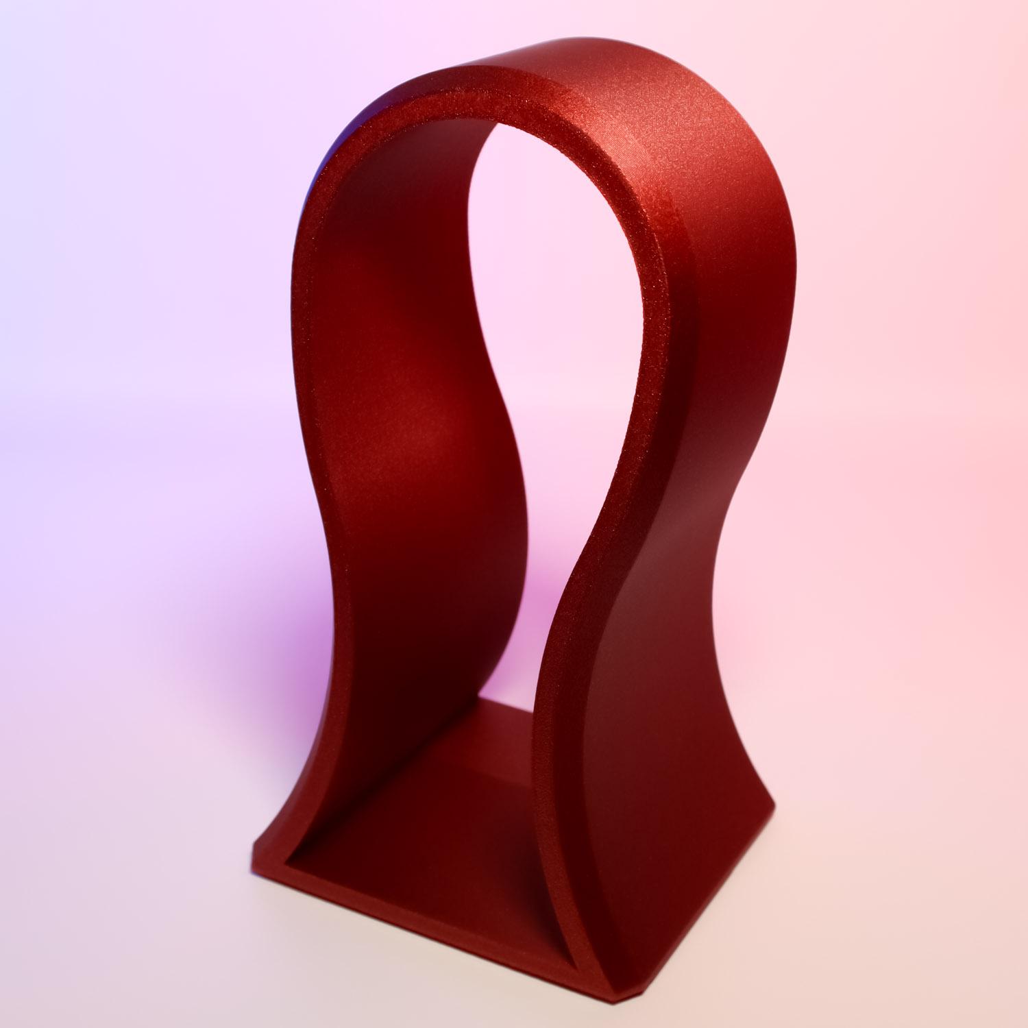 Sculptural Headphone Stand 3d model