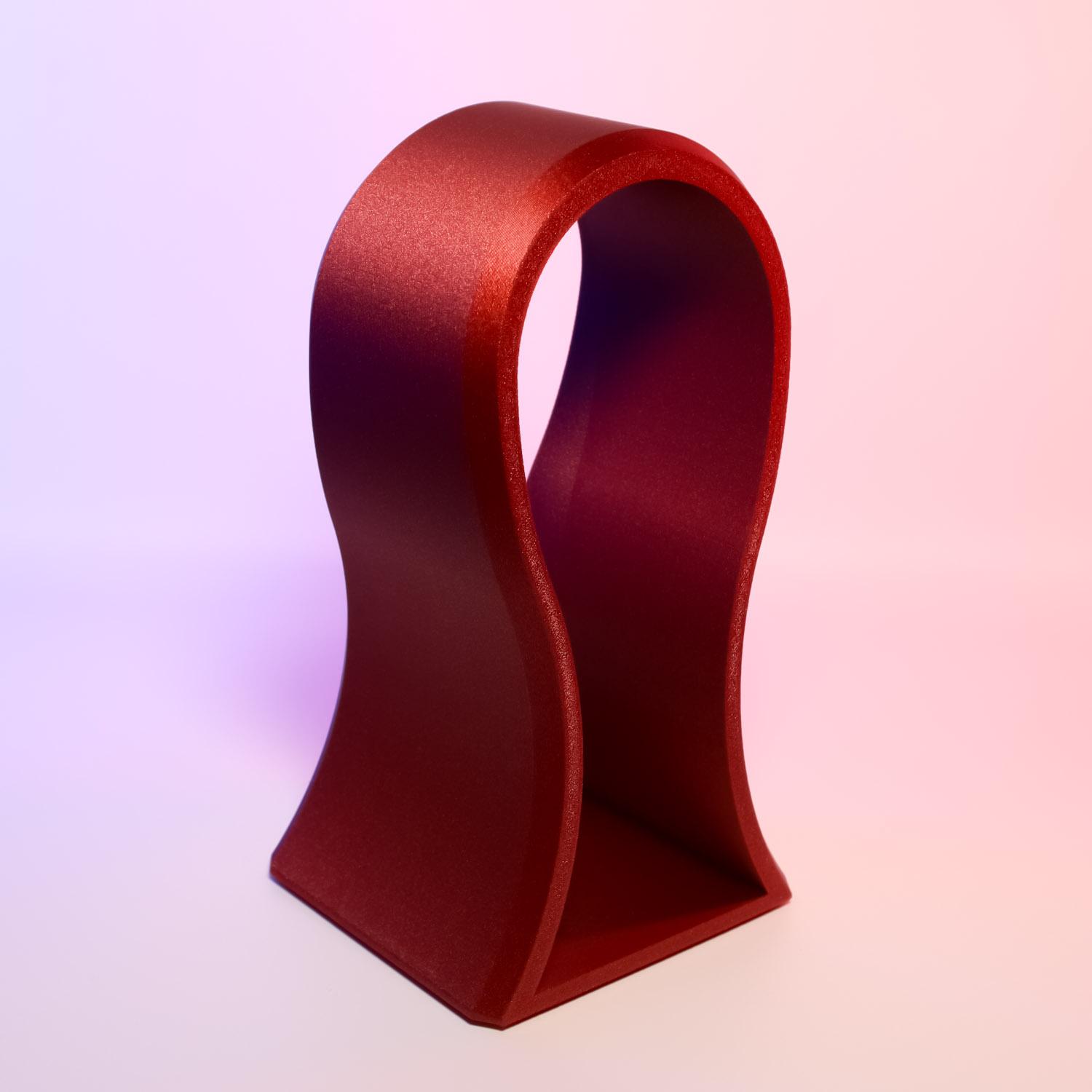 Sculptural Headphone Stand 3d model