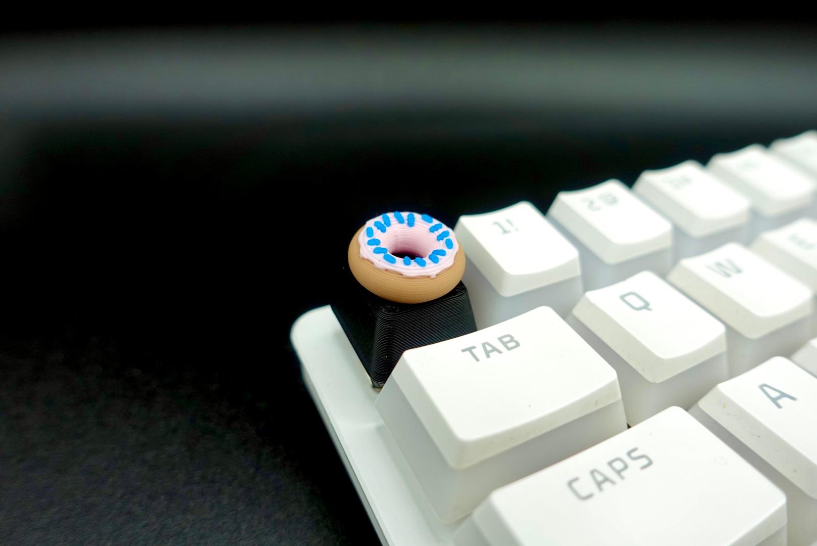 Donut Keycap (Mechanical Keyboard) 3d model