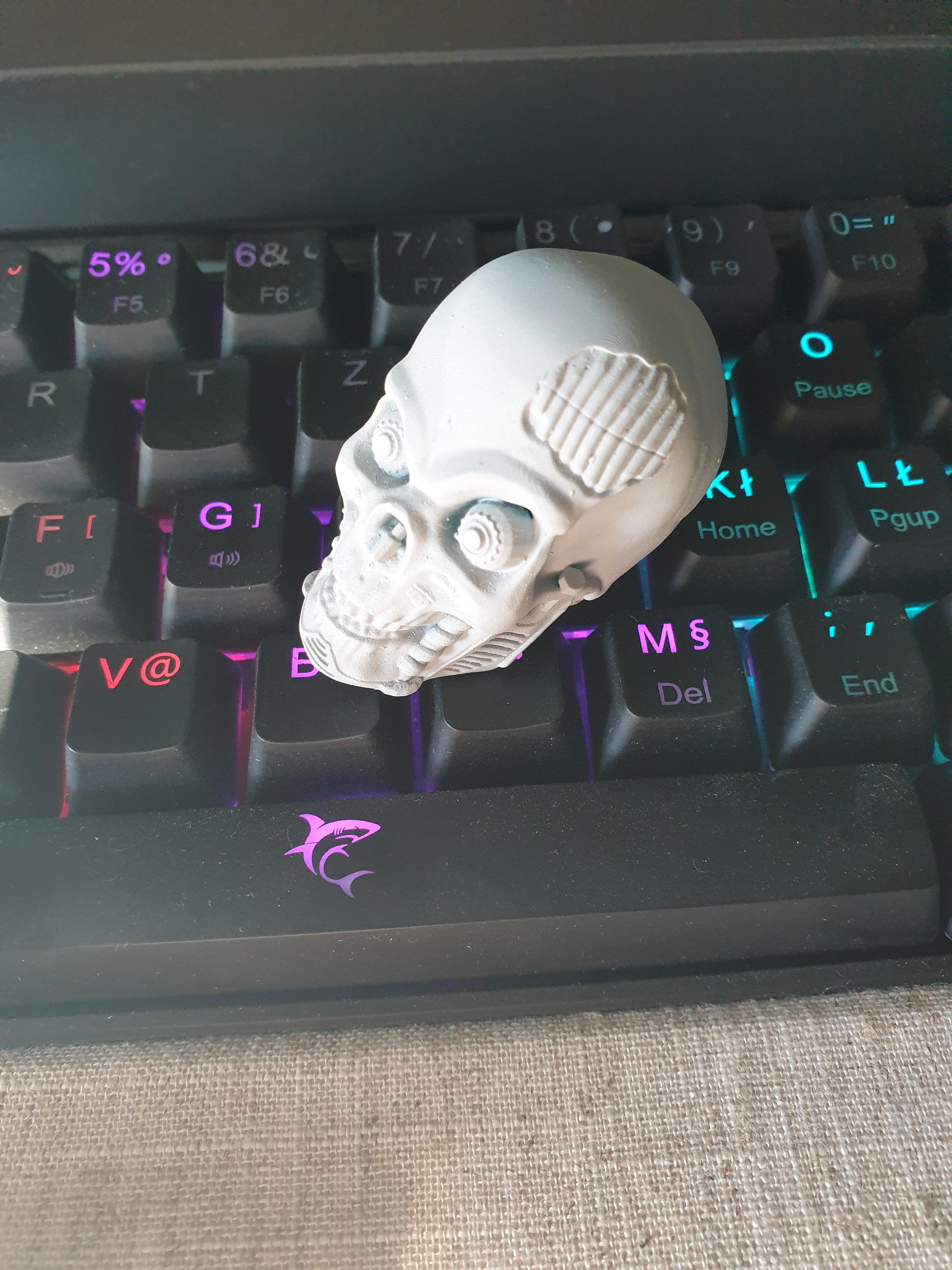 Cyber Skull 3d model