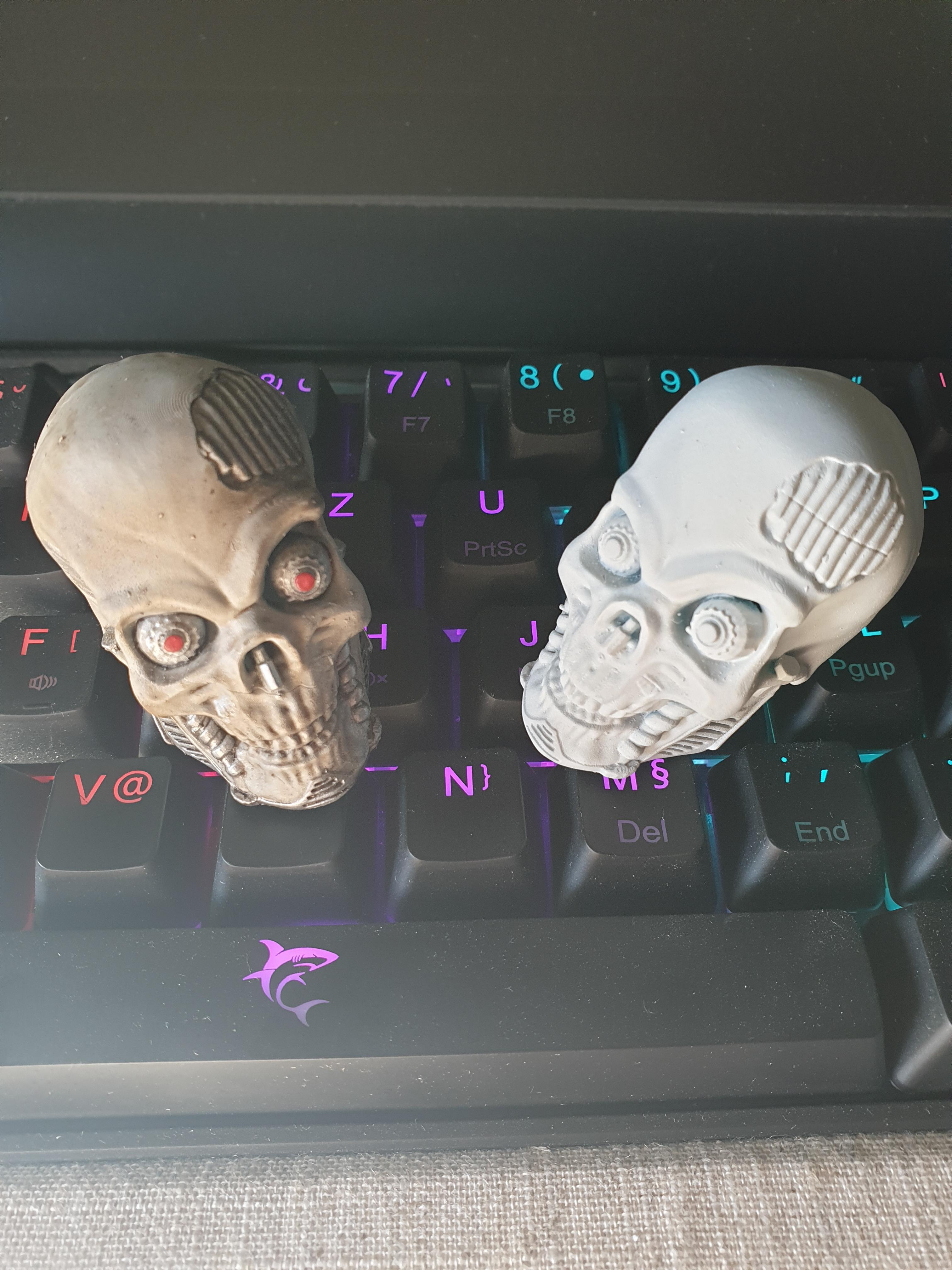 Cyber Skull 3d model