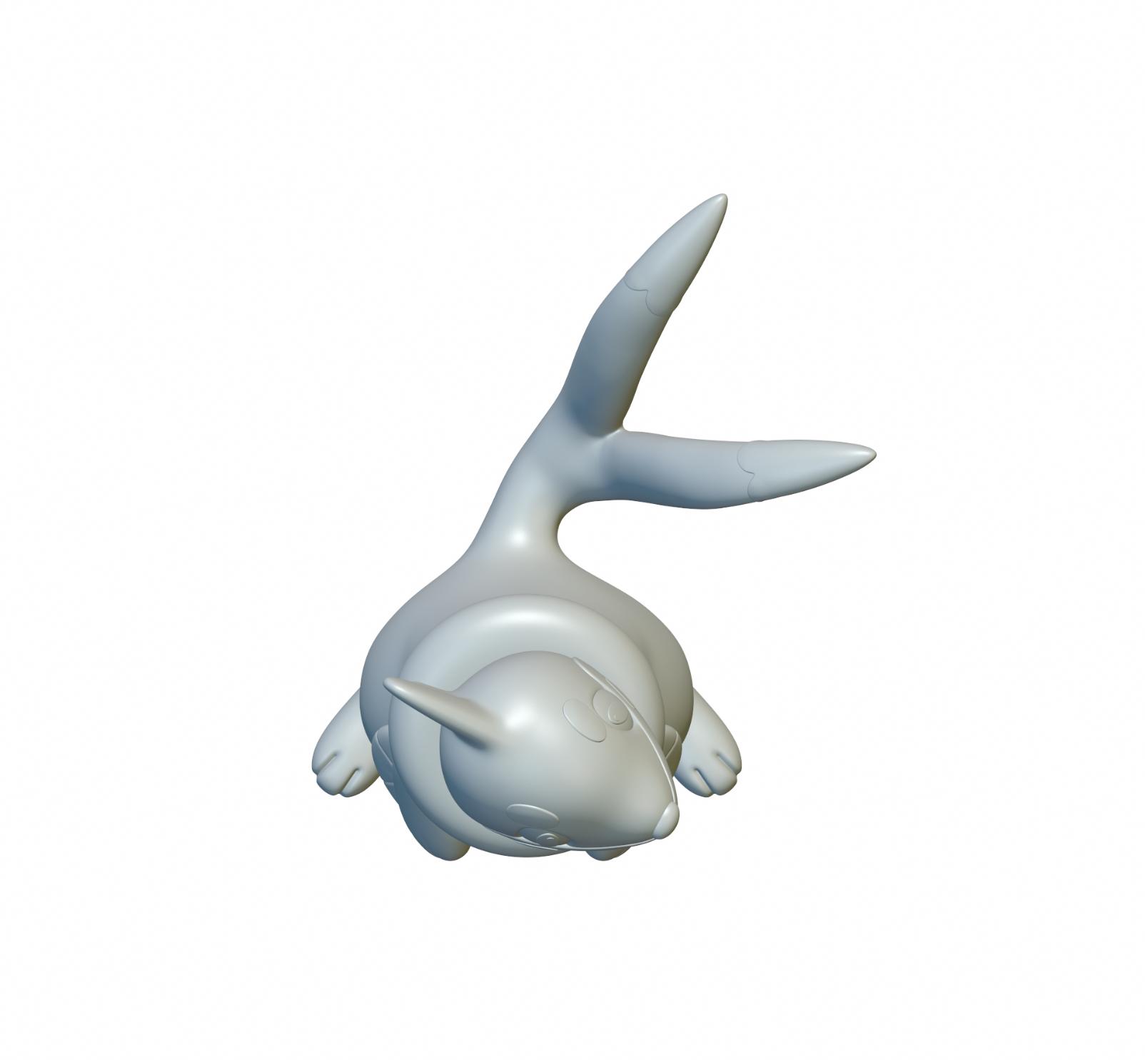 Buizel Pokemon #418 3d model