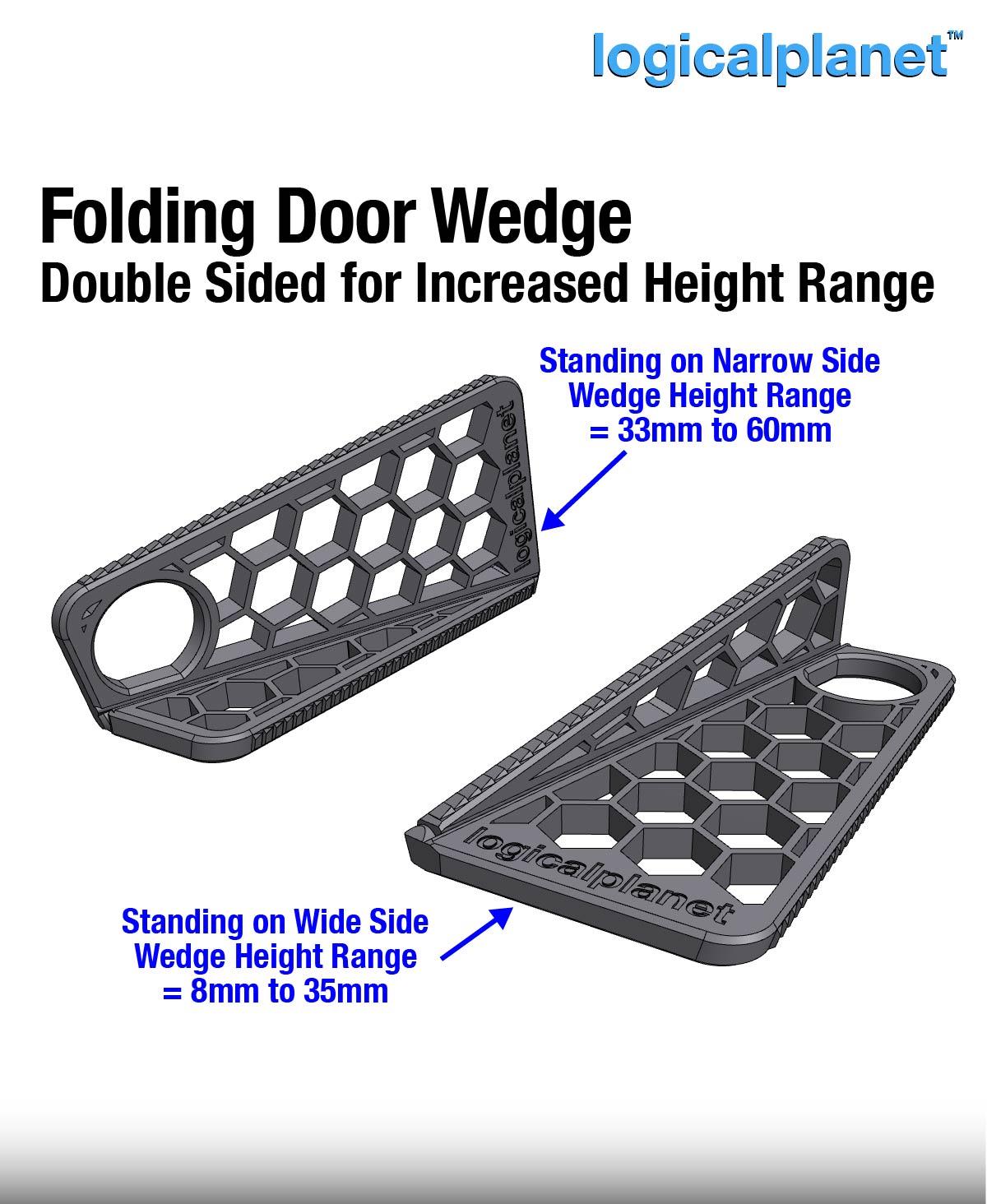 Folding Door Wedge (Door Stop) 3d model