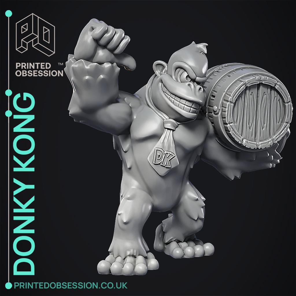 Donkey Kong - Super Mario Movie - Fan Art 3d model