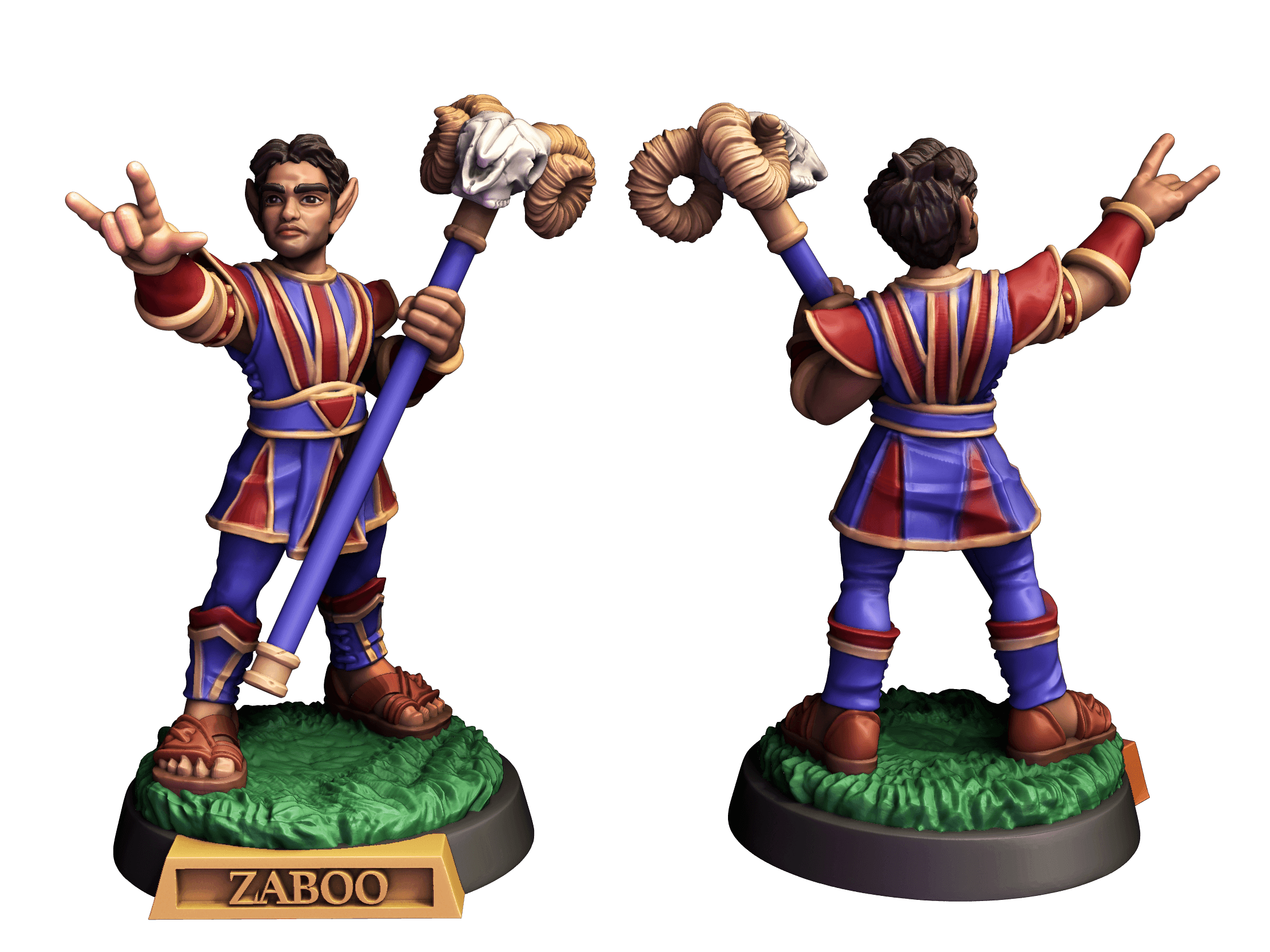 Zaboo from "The Guild" 3d model