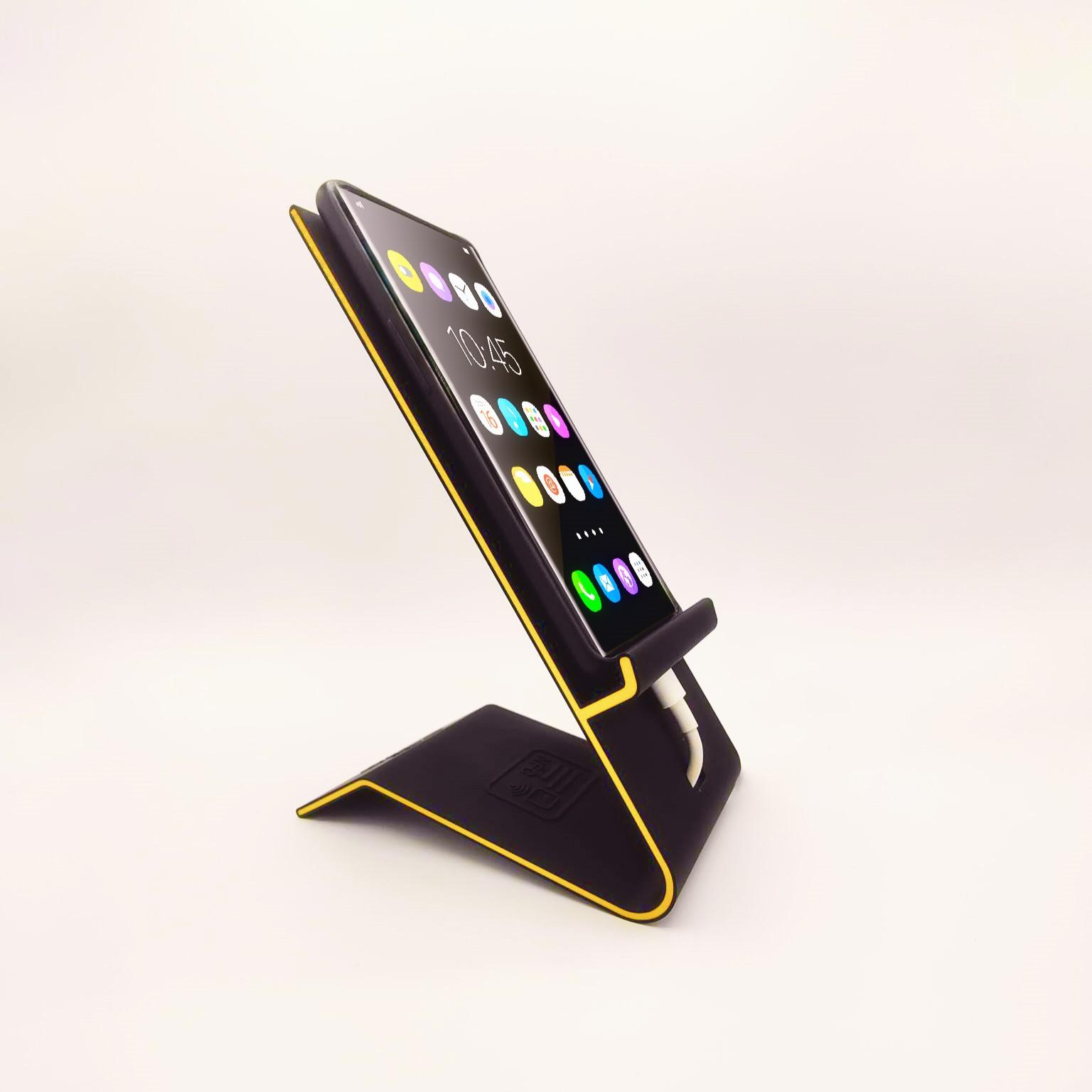 Smart Office Phone Stand 3d model