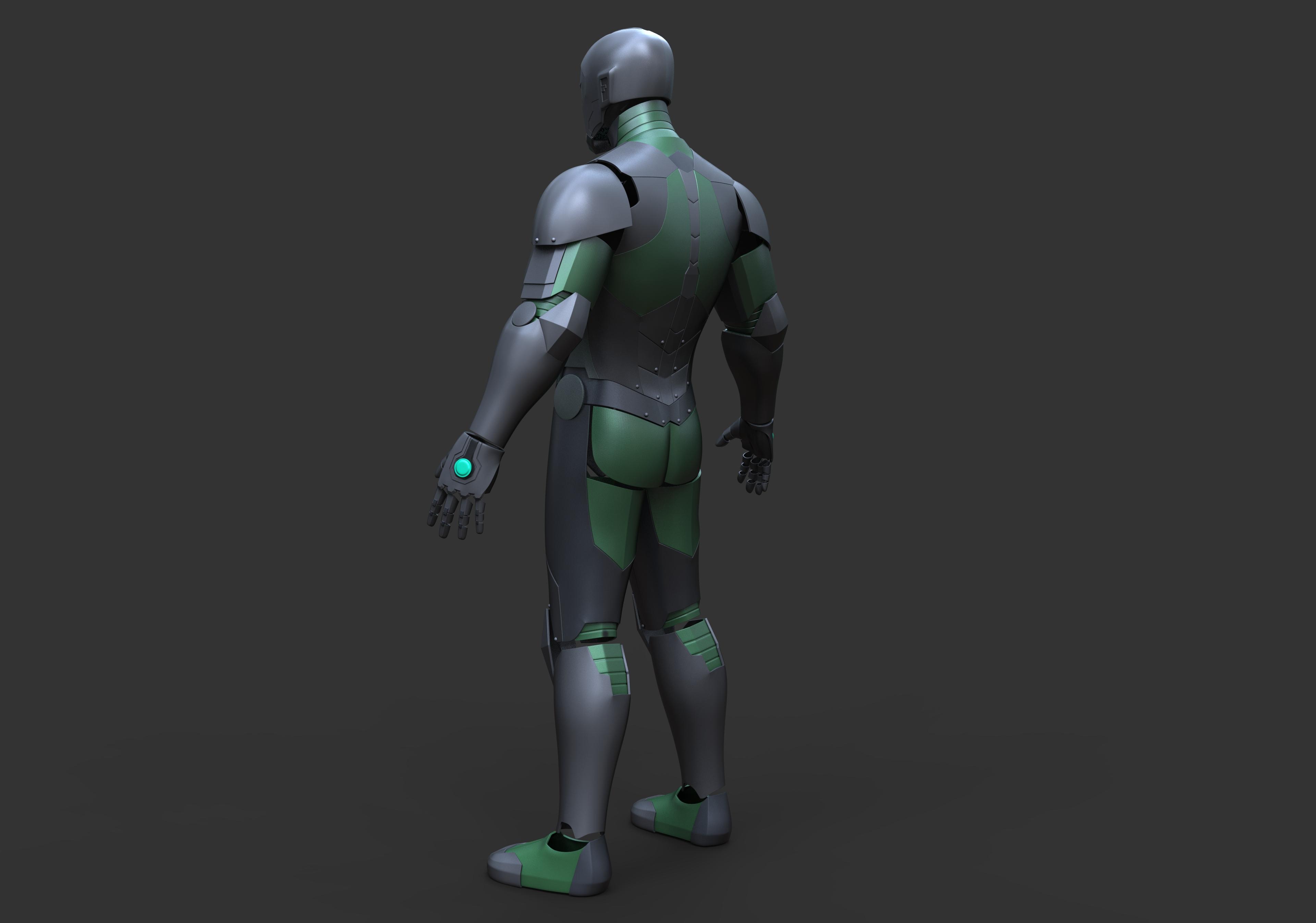 Infamous Iron Man 3d model