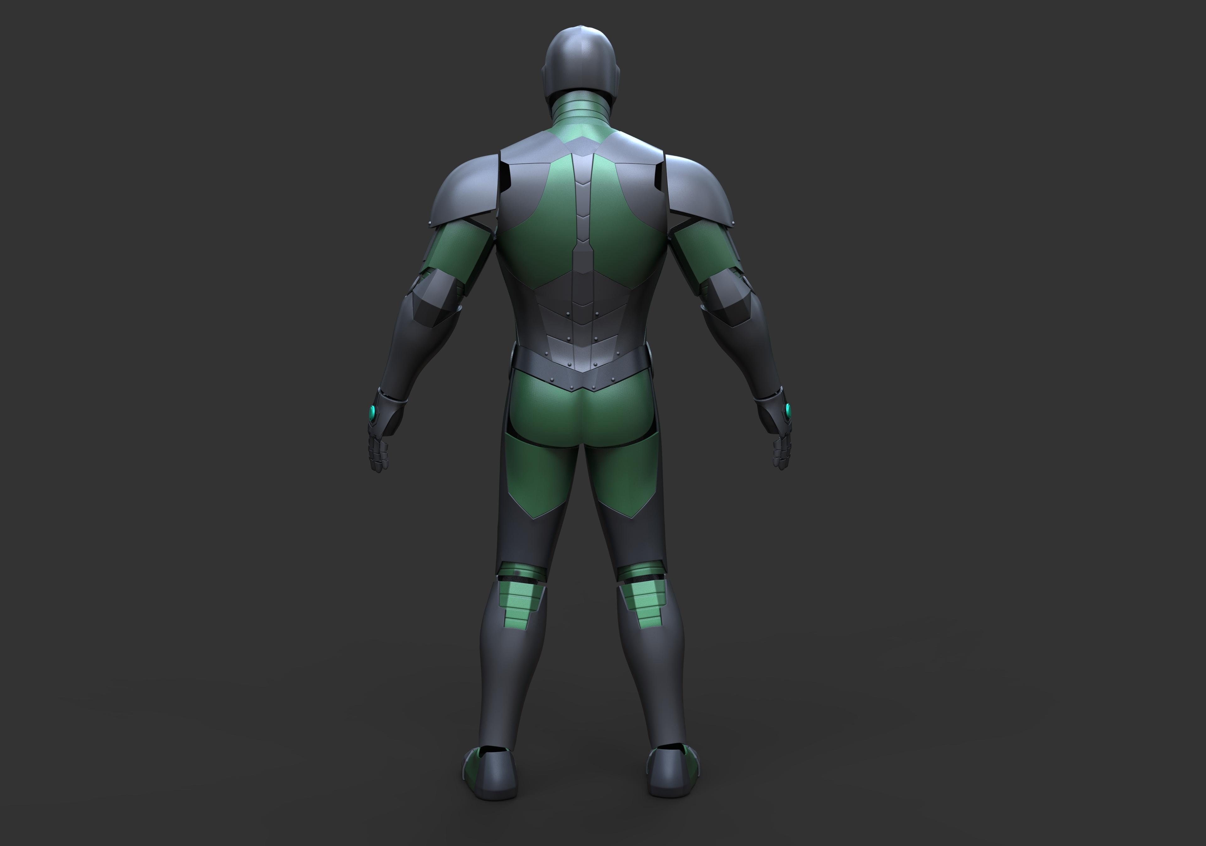 Infamous Iron Man 3d model