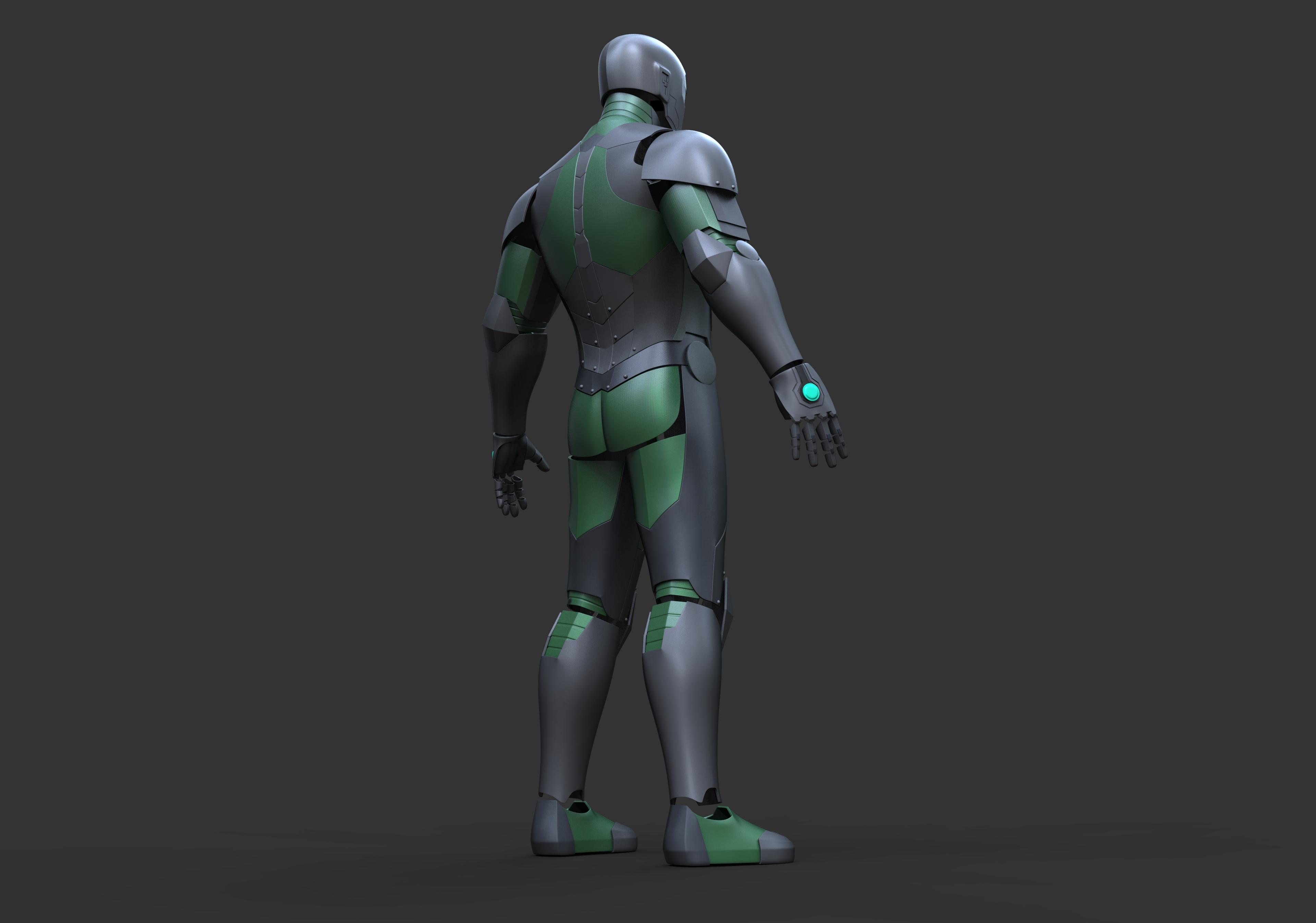 Infamous Iron Man 3d model