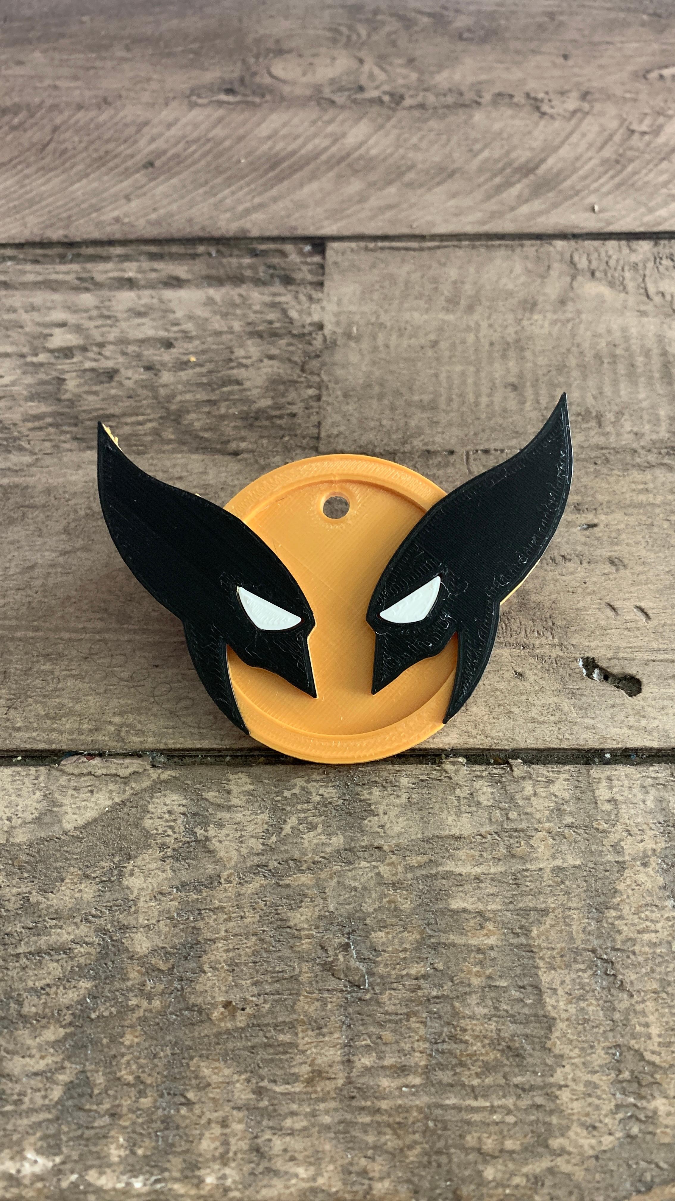 Wolverine keychain 3d model