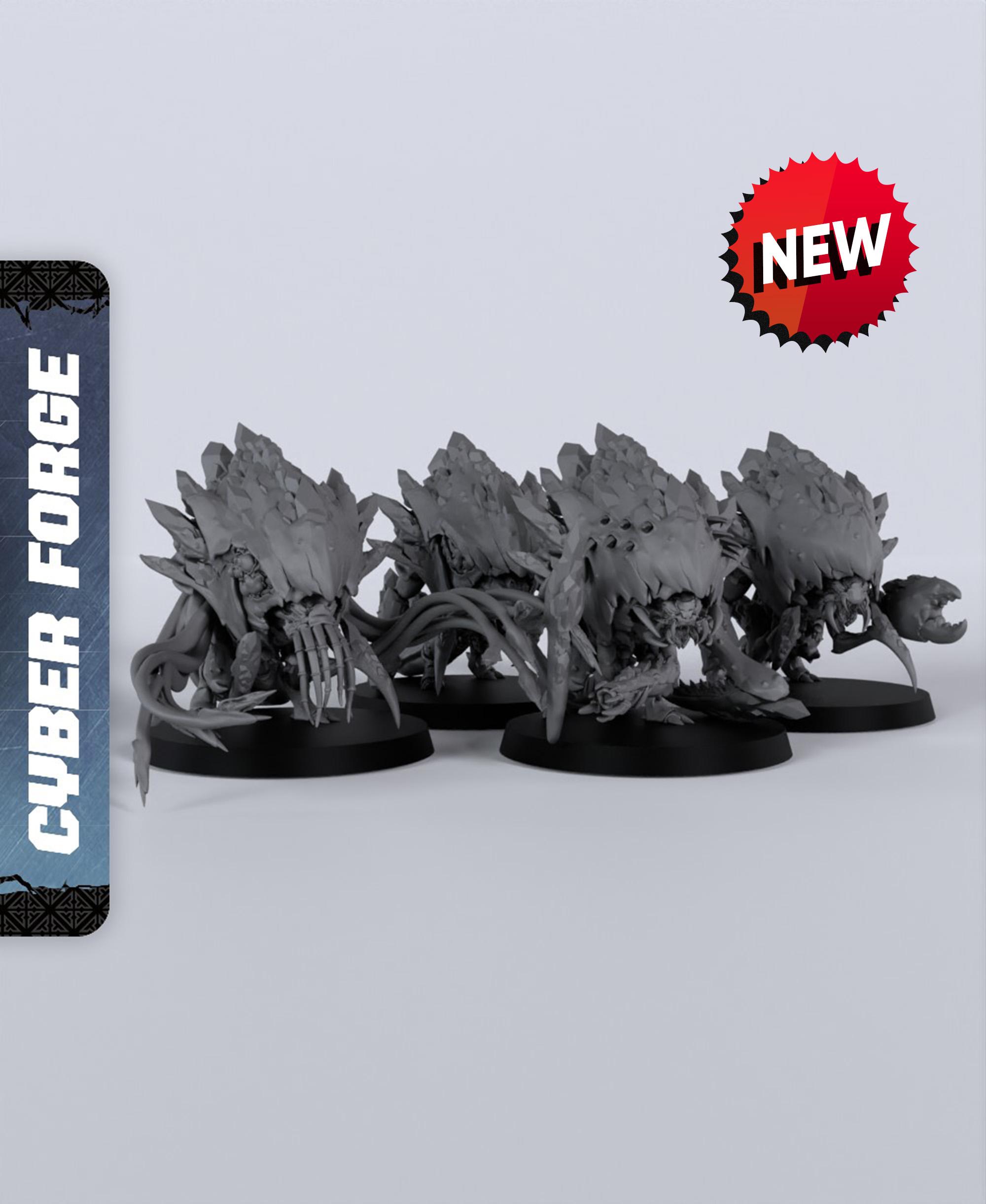 Cryfex Acifex Neurofex Ancient One - Free Cyberpunk Warhammer - 40k Sci-Fi Gift Ideas for Wargamers 3d model