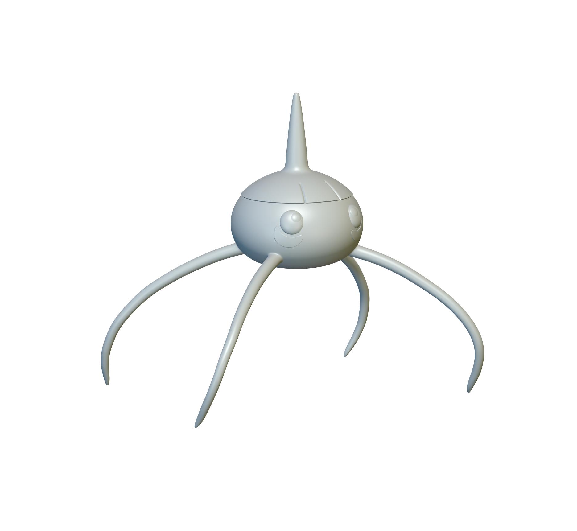 Pokemon Surskit #283 - Optimized for 3D Printing 3d model