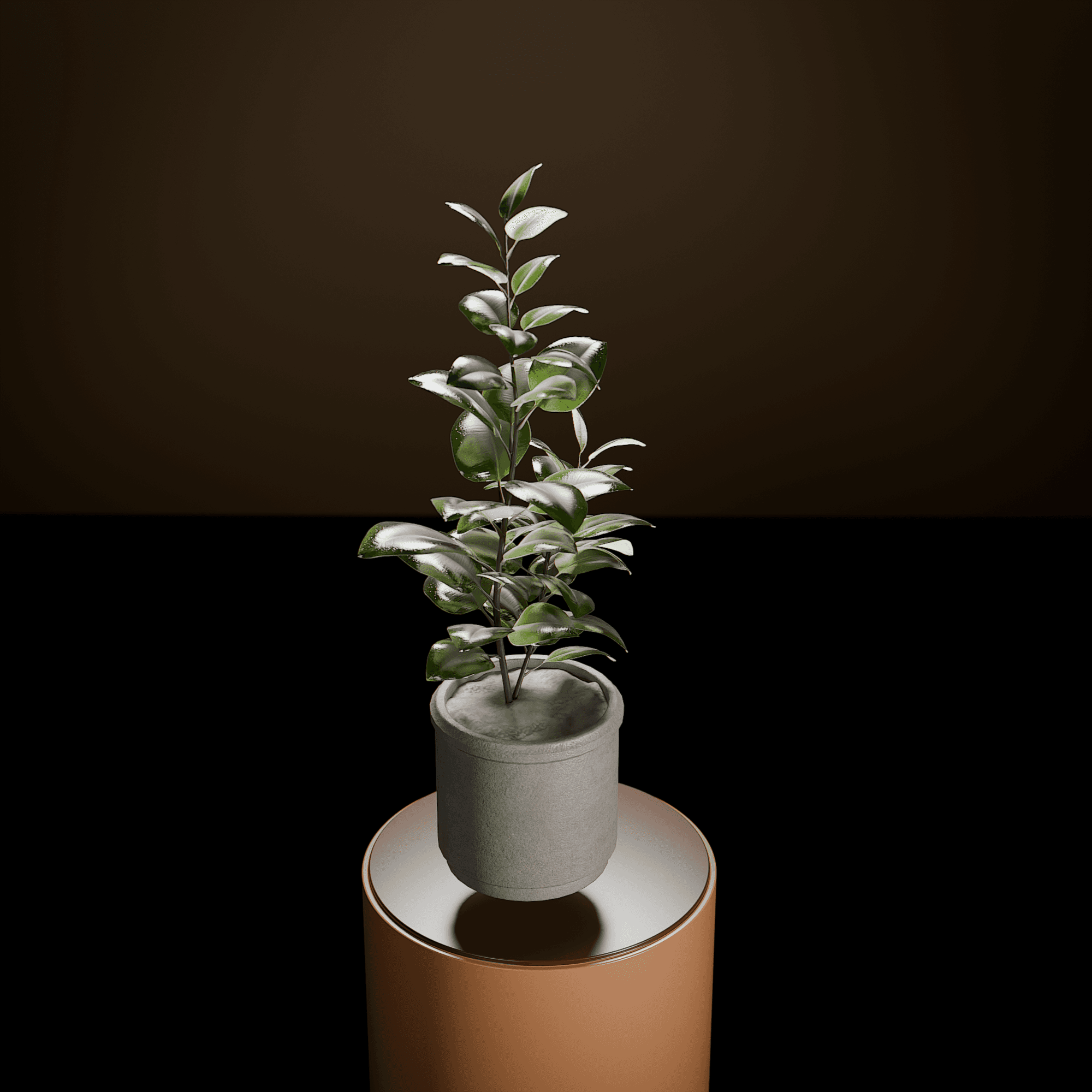 Planter - Desktop Planter - Home Decor 05 3d model