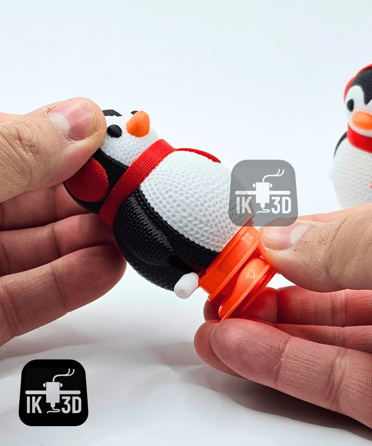 Waddlers - Knitted Penguin / 3MF Included / No Supports 3d model