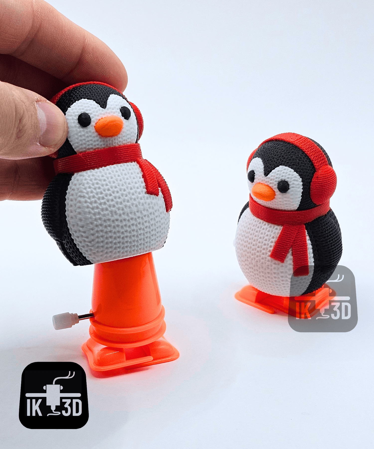 Waddlers - Knitted Penguin / 3MF Included / No Supports 3d model