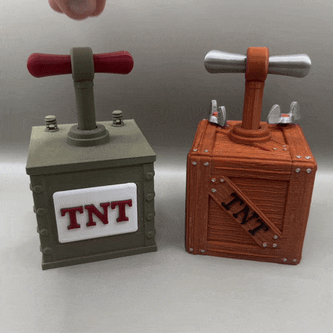 Fidget TNT Detonators 3d model