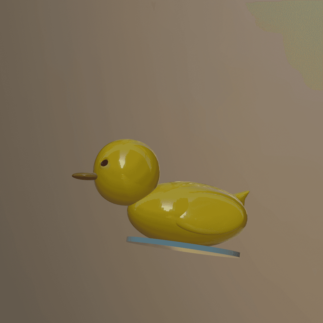 Little Duck 3d model