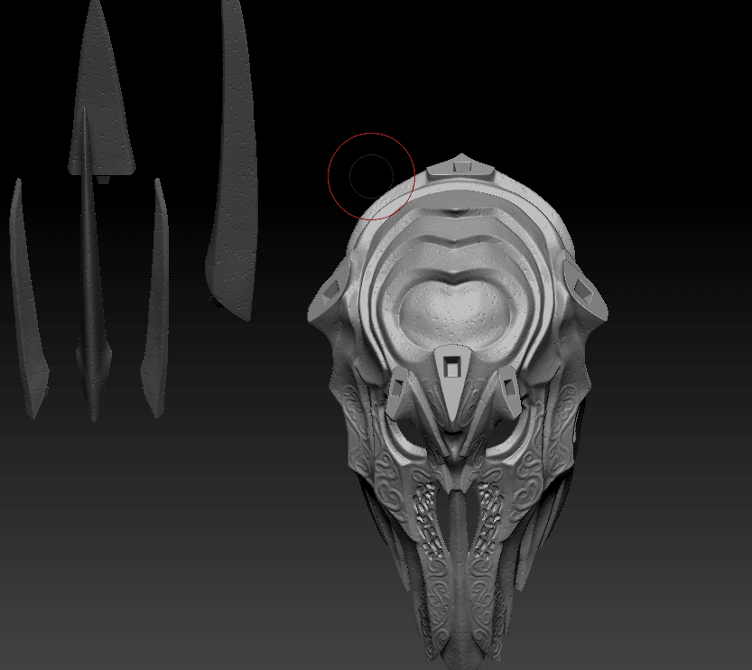 Sauron Helmet 3d model