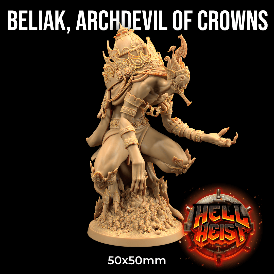 Beliak, Archdevil of Crowns 3d model