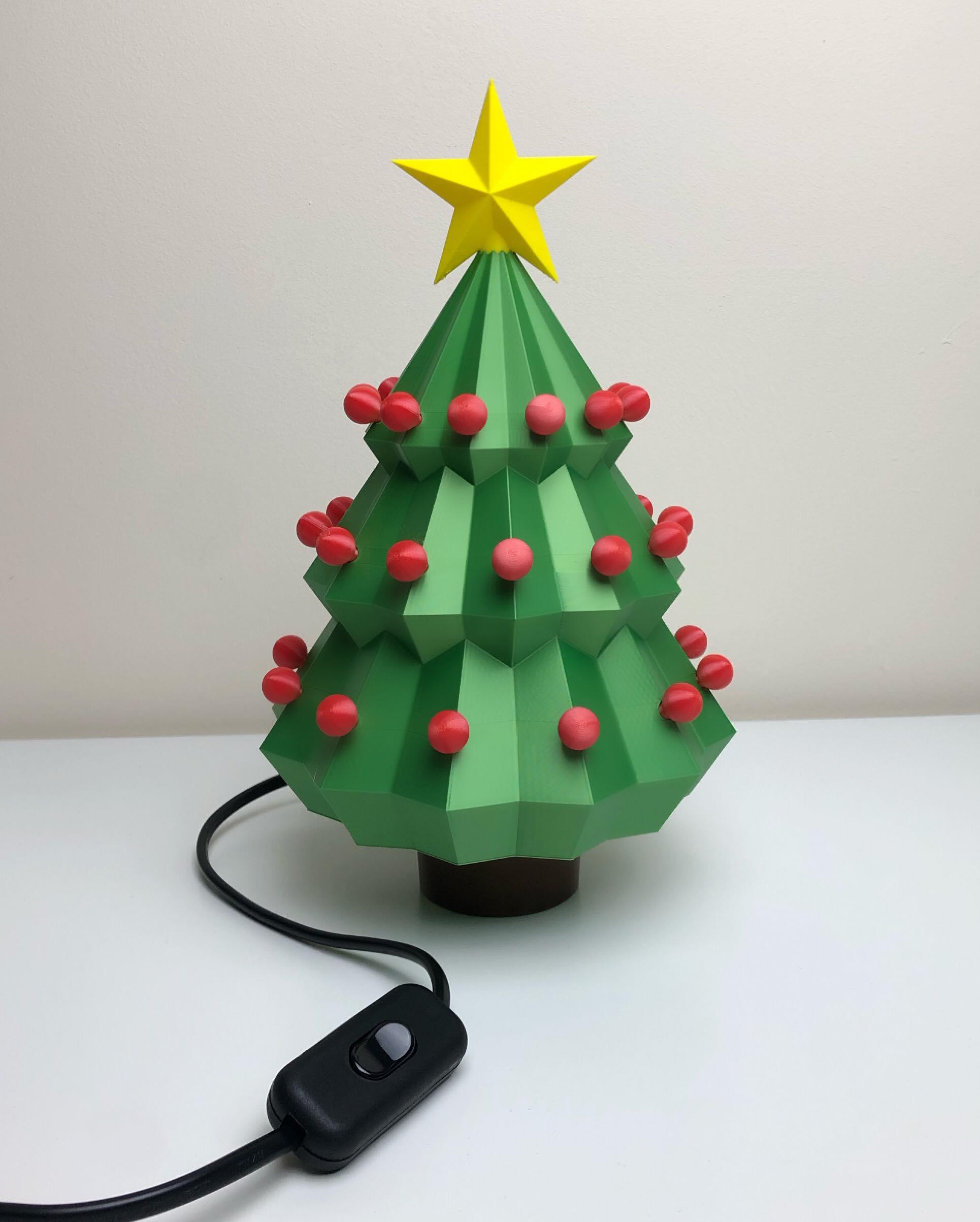 Christmas Tree Lamp 3d model