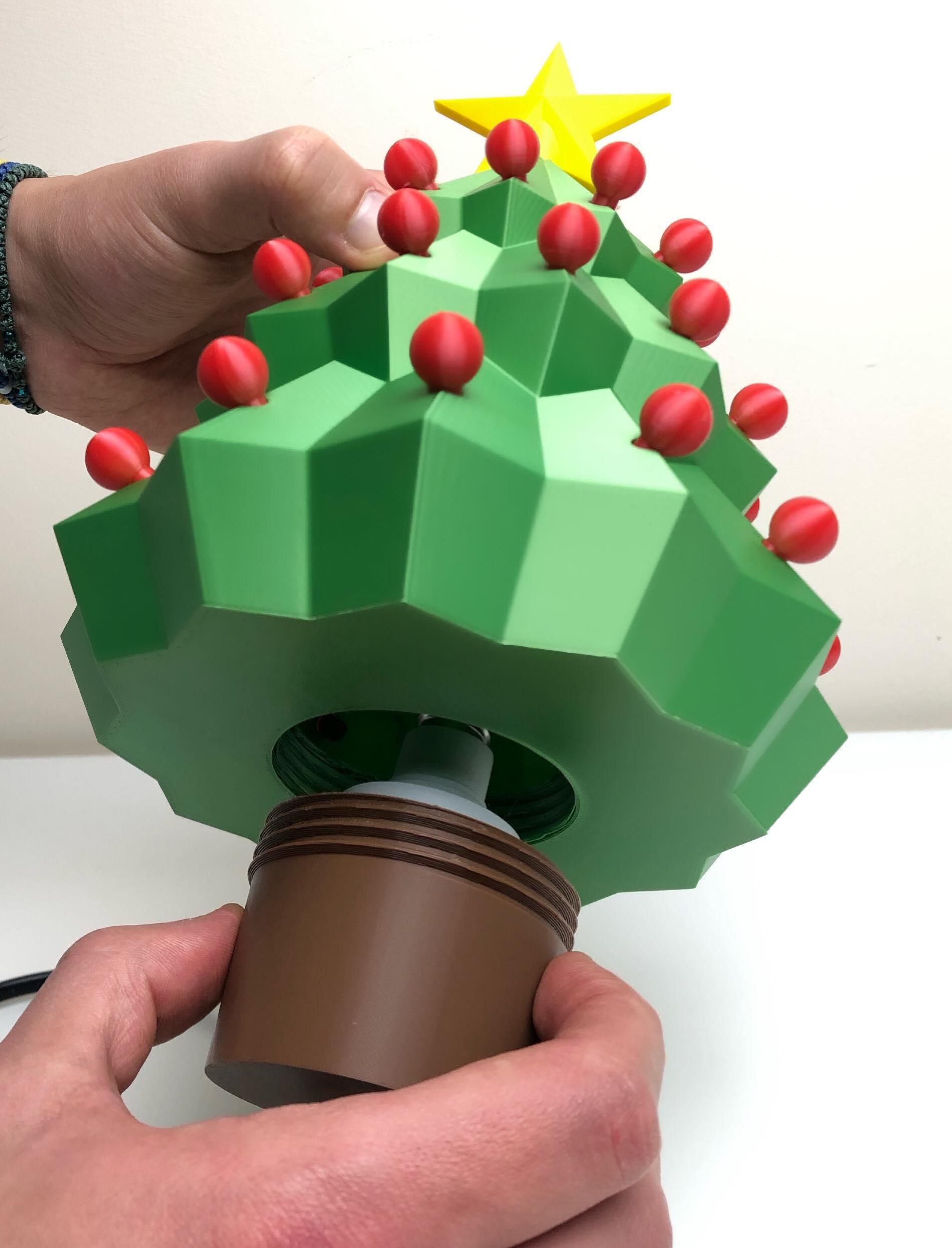 Christmas Tree Lamp 3d model