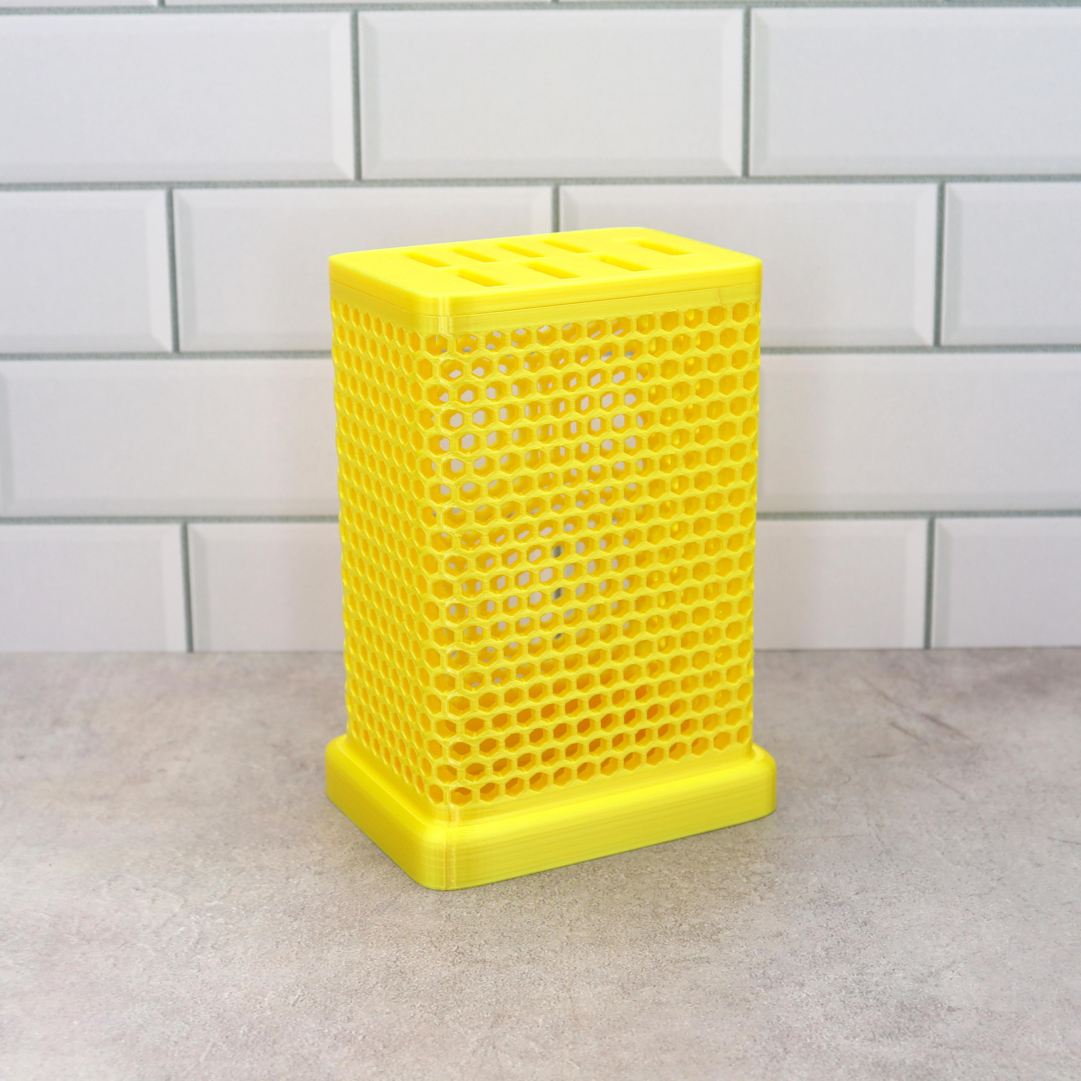 Honeycomb dish rack 3d model