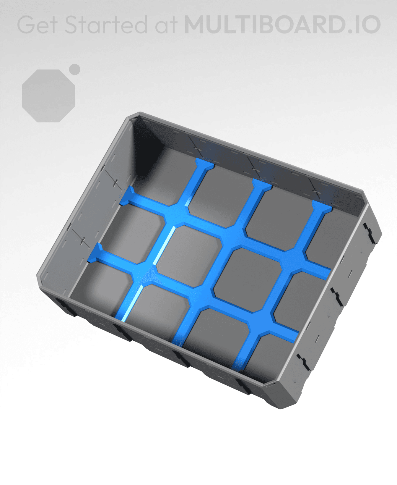 4x3 - Multibin Insert Panel 3d model