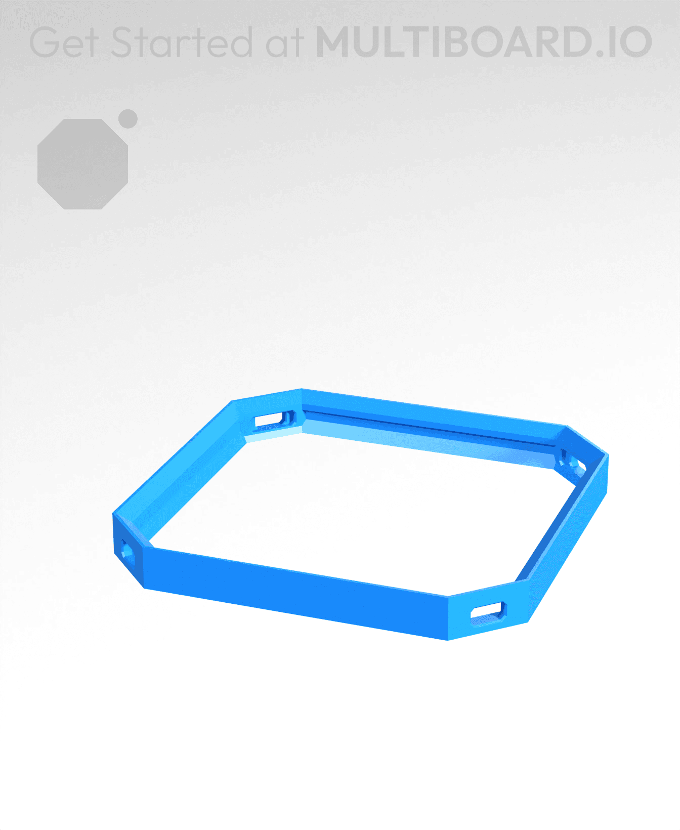 1x1 Multibin Panel 3d model