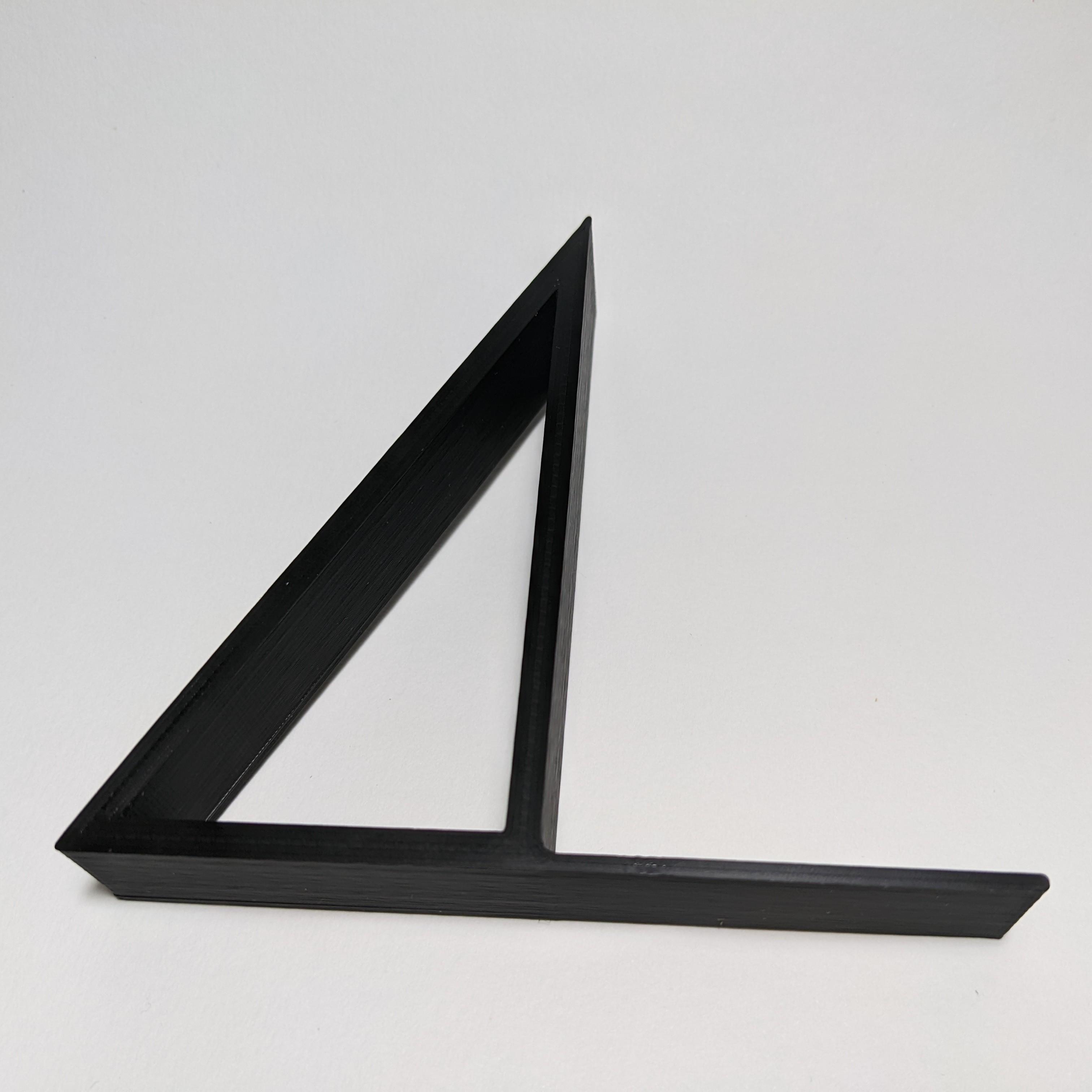 Triangle Bookend 3d model