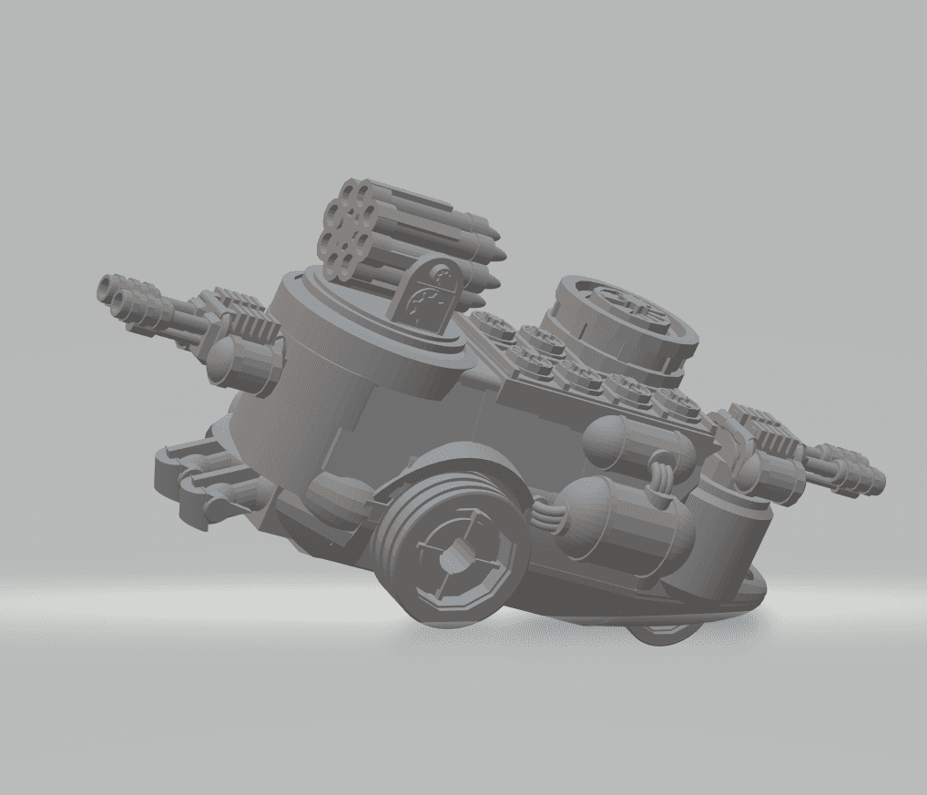 FHW: Weird Troopers Chem Car Concept v1.1 3d model