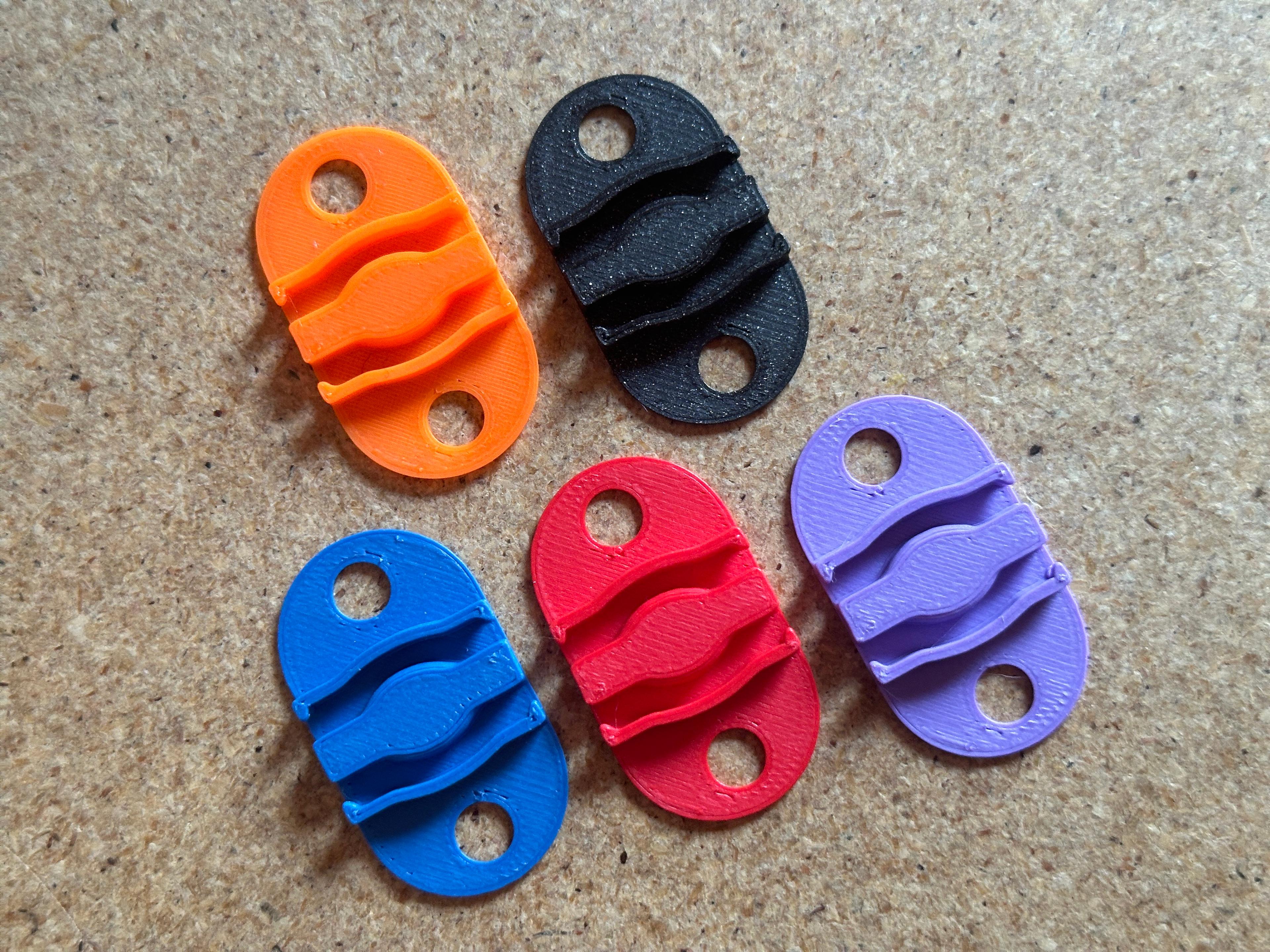 Grandma's Double Sided Filament Clip 3d model